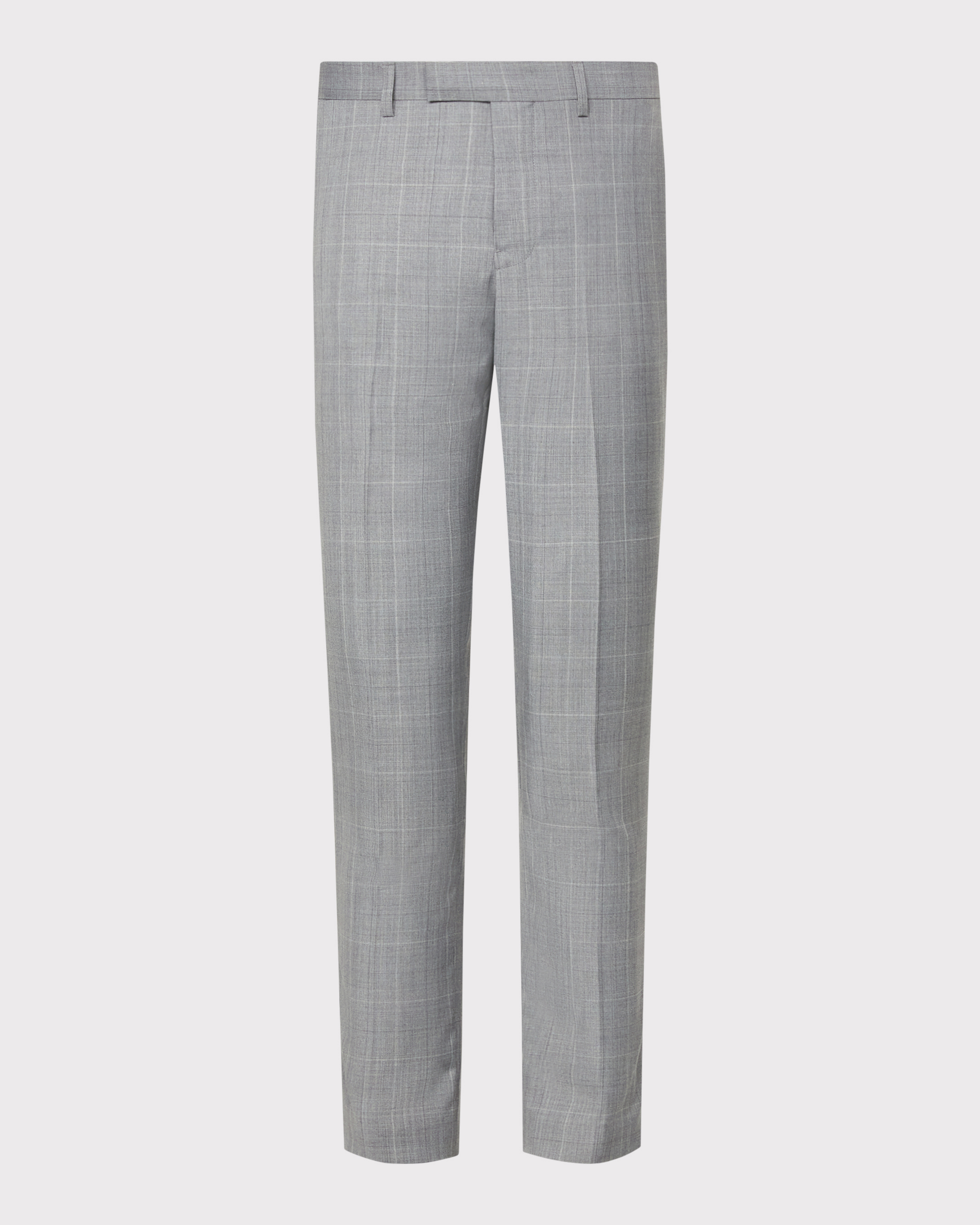 Wool Check Suit Pant