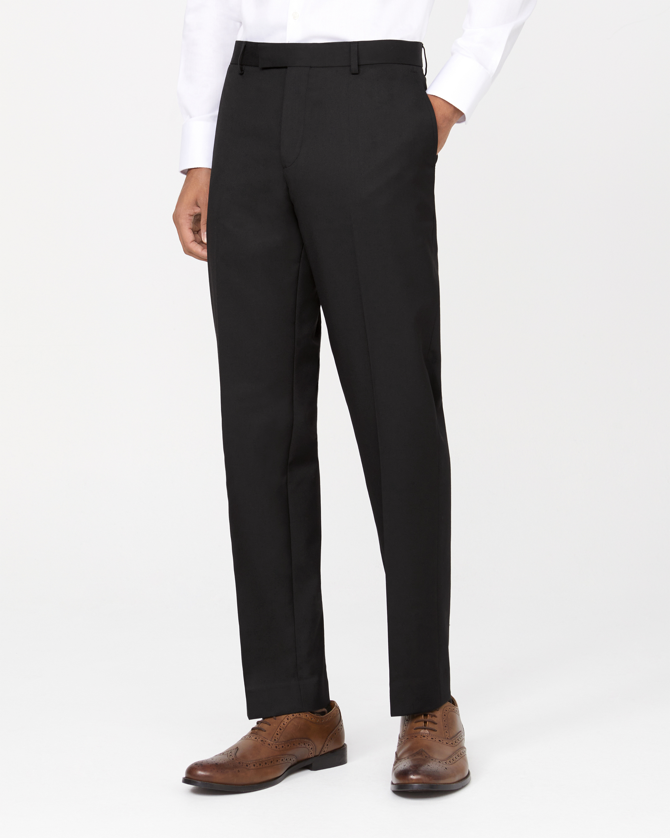 Superfine Stretch Twill Suit Pant I Suits I Van Heusen