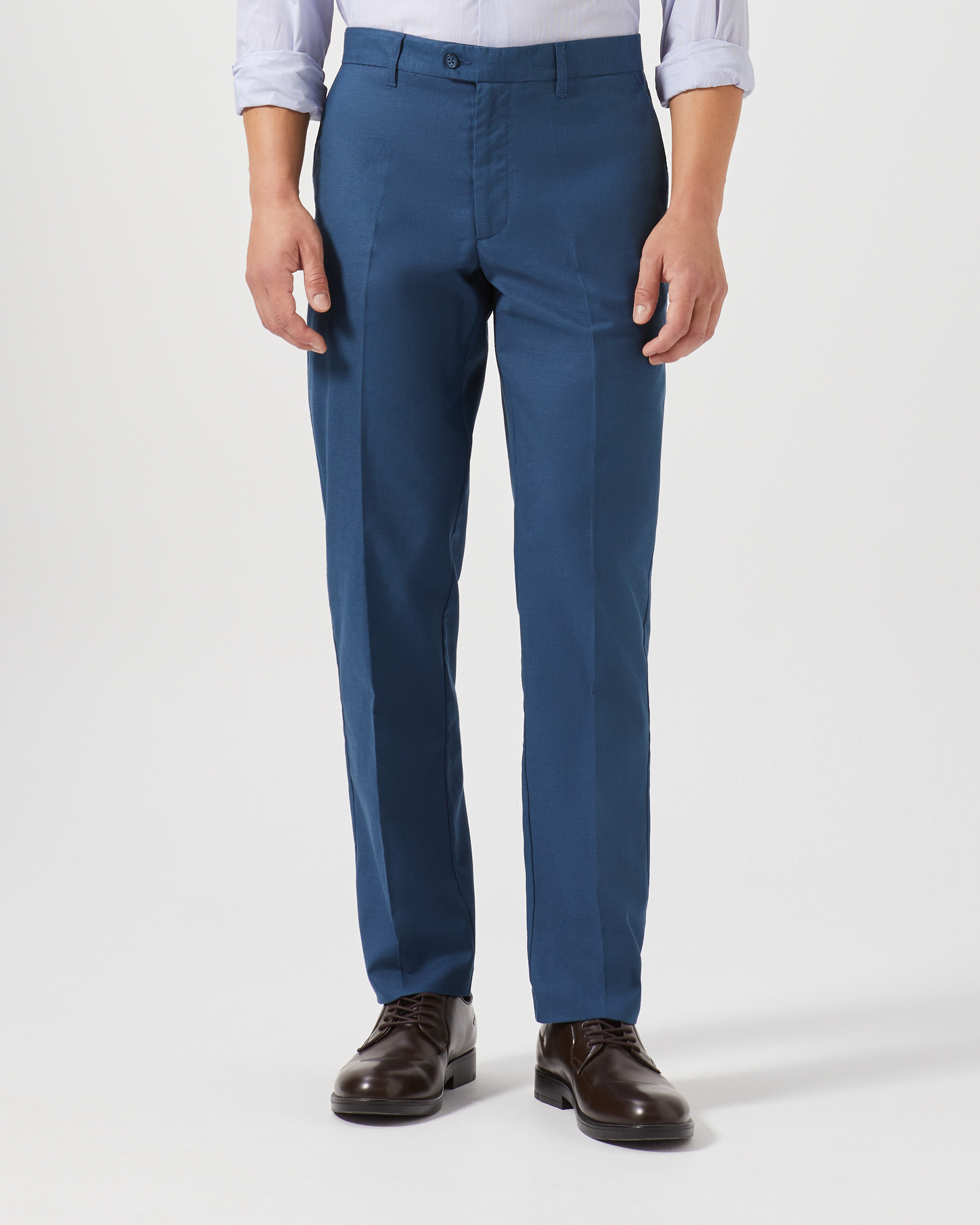slim fit dress slacks Slim Fit Plain Black Men Pants - Wessi  Wessi