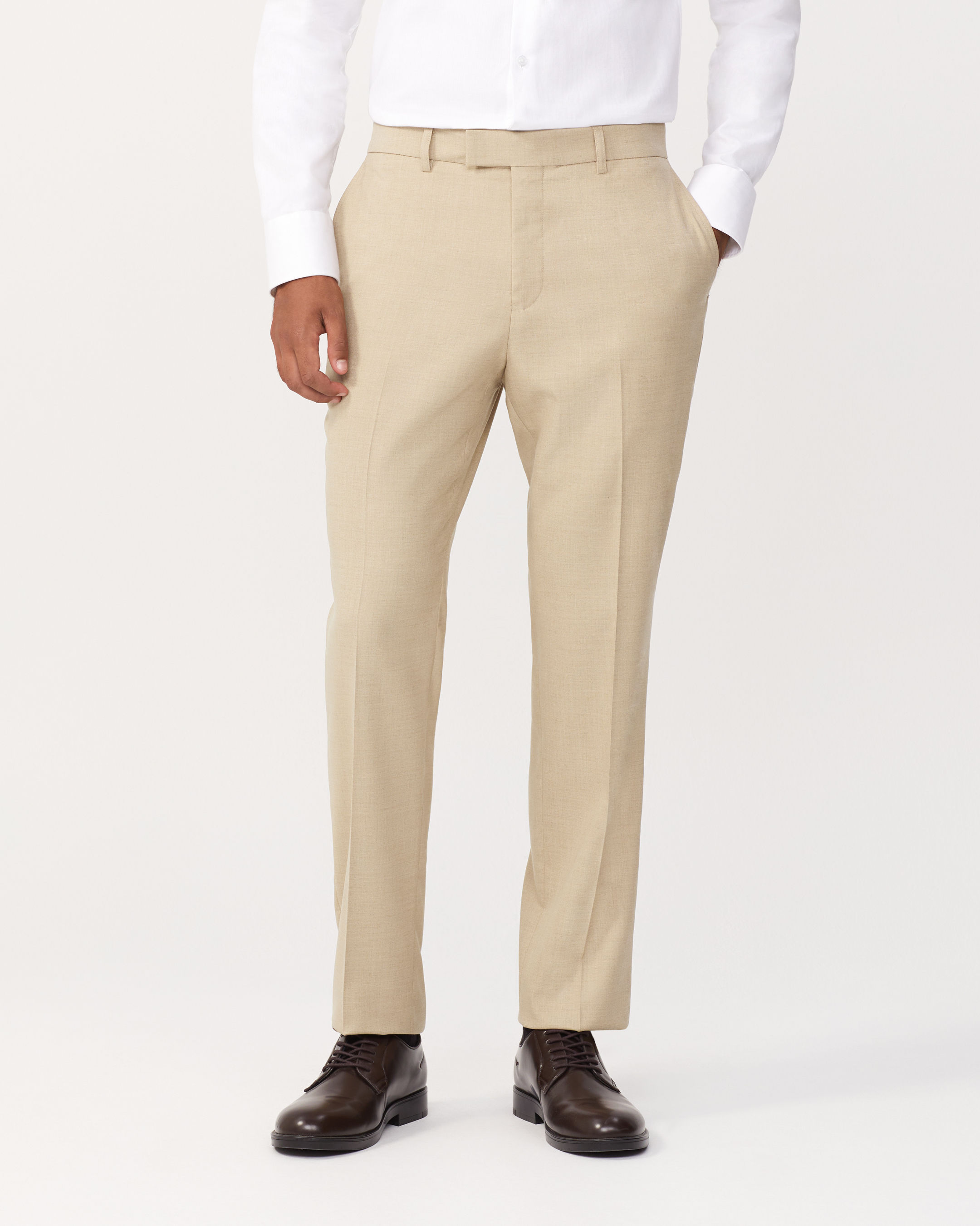 Paneled Detail Trousers in Black – SVRN