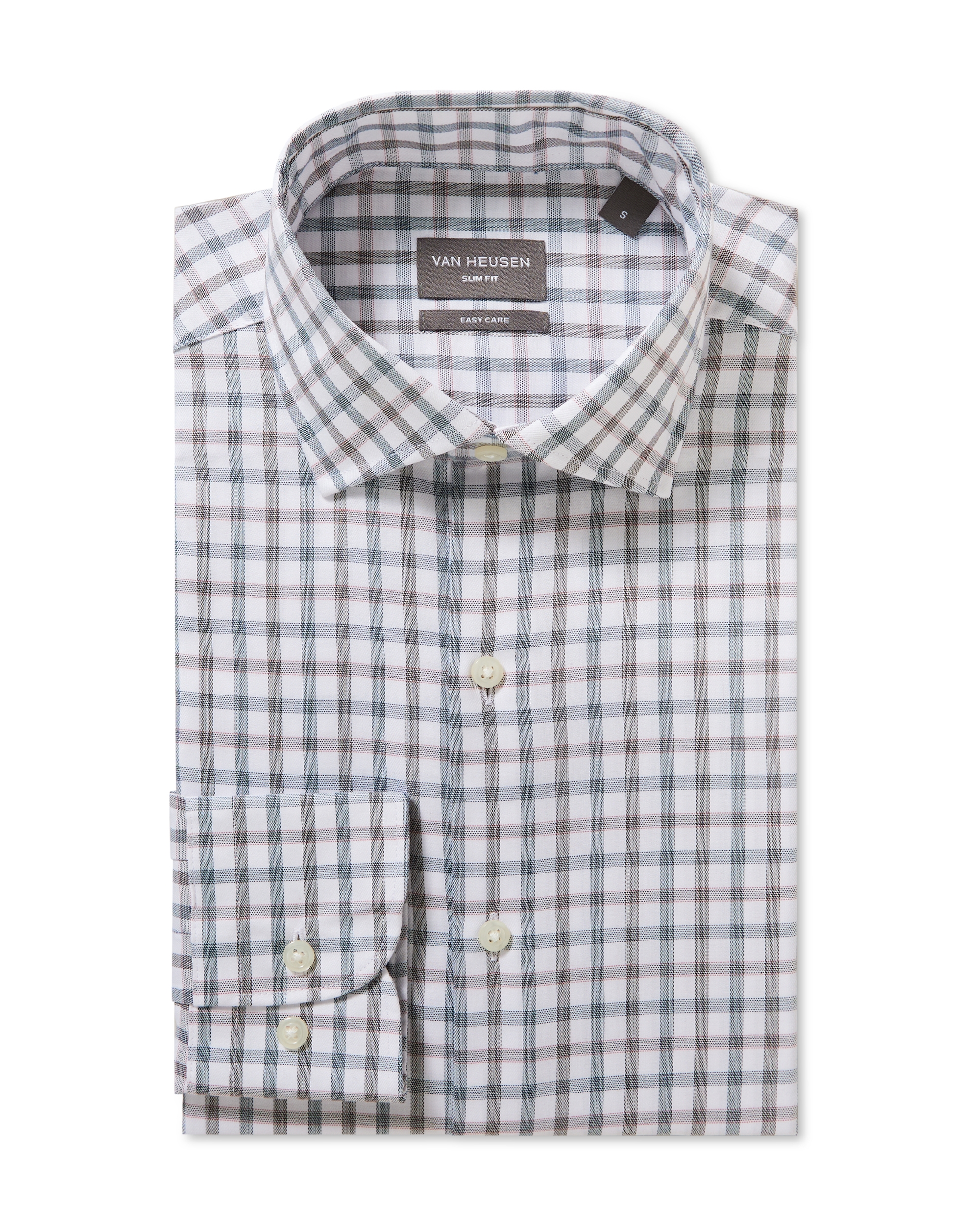 Tonal Large Check Shirt I Men's Shirts I Van Heusen