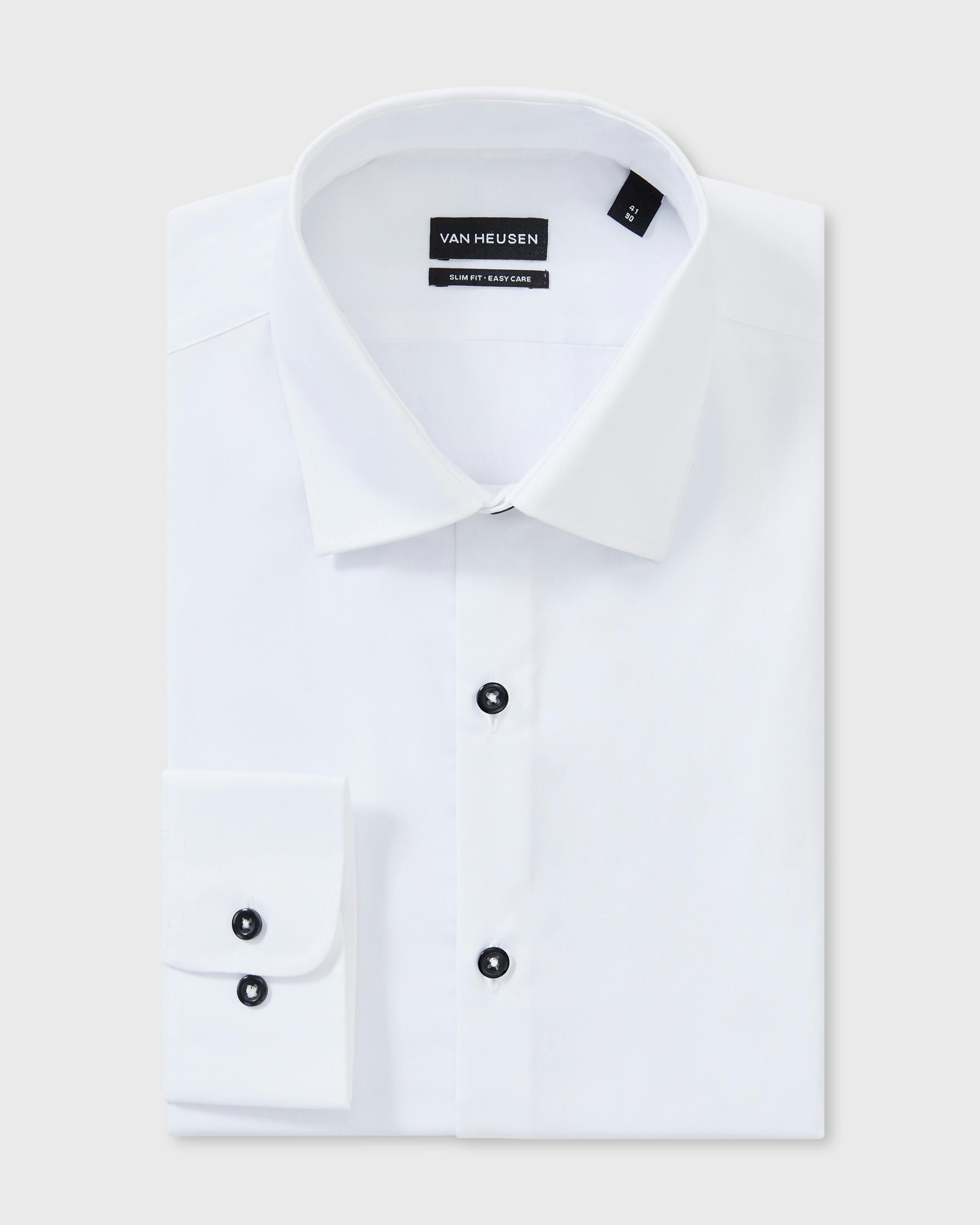 slim fit dress slacks Van Heusen Mens Regular Fit Flex Collar Dress Shirt , Size Large  Vanessa  Jane