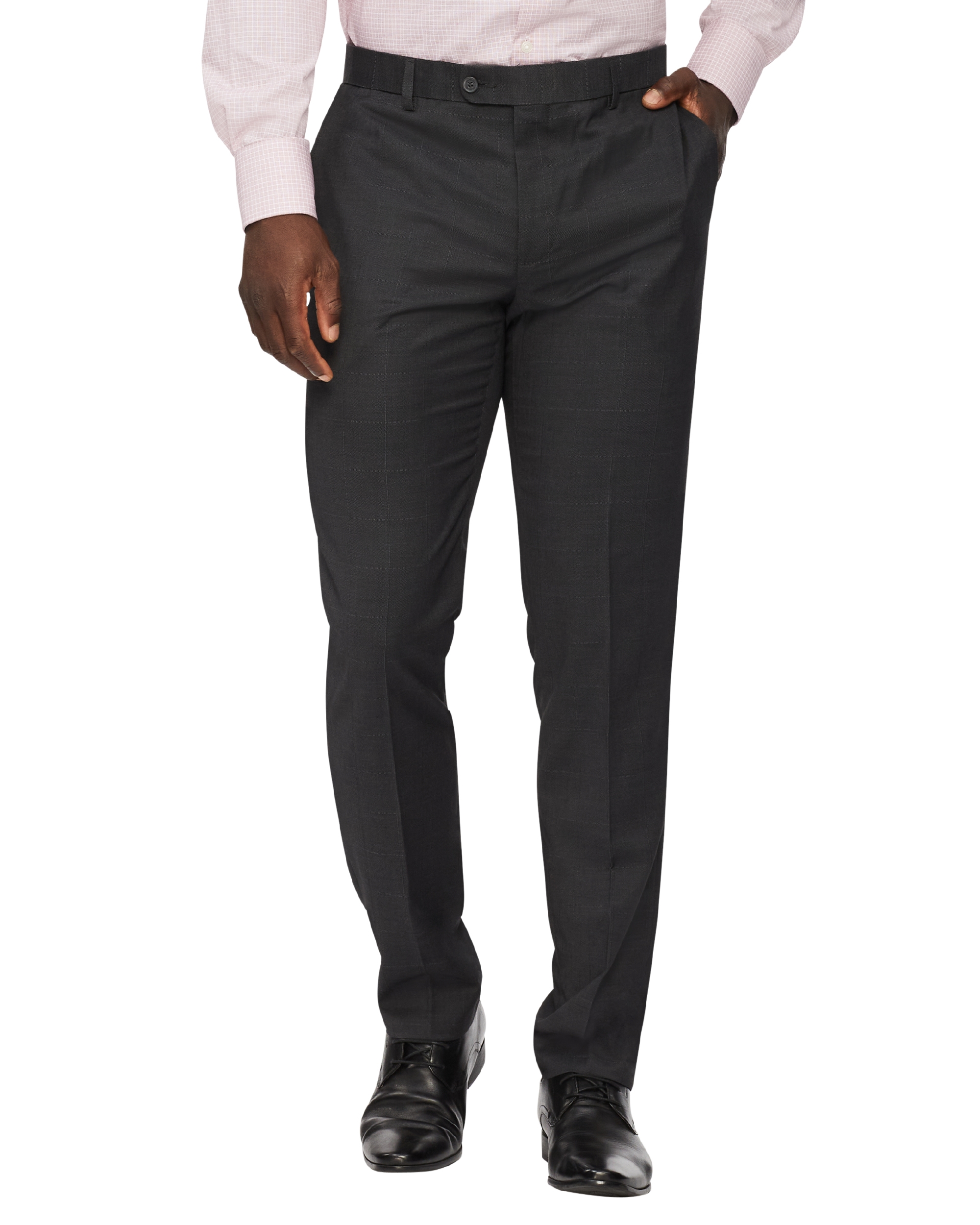 Men's Trousers - Slim Fit Suit Trousers 