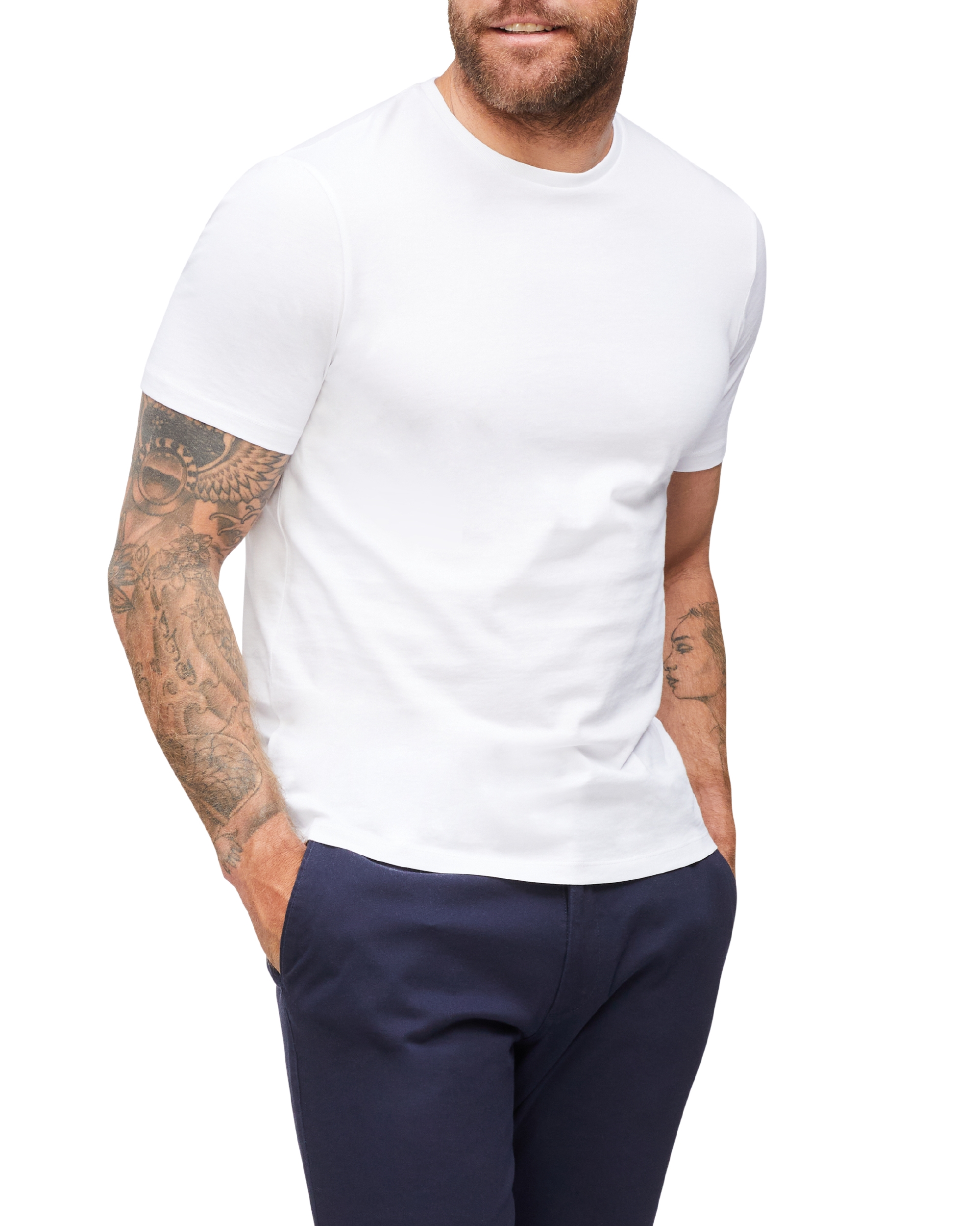 Pima Cotton T-Shirt I Casual I Van Heusen