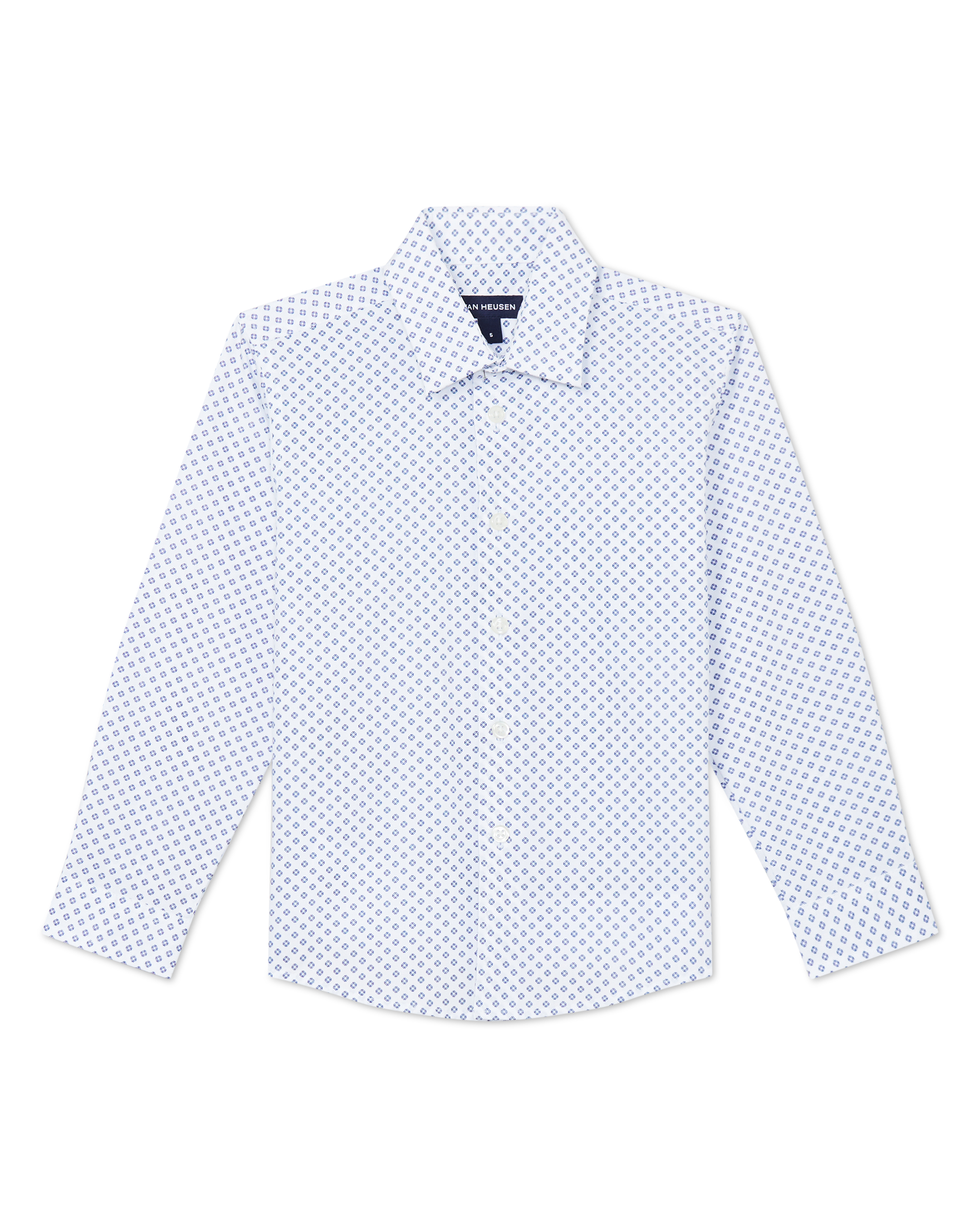 Boys Circle Print Shirt