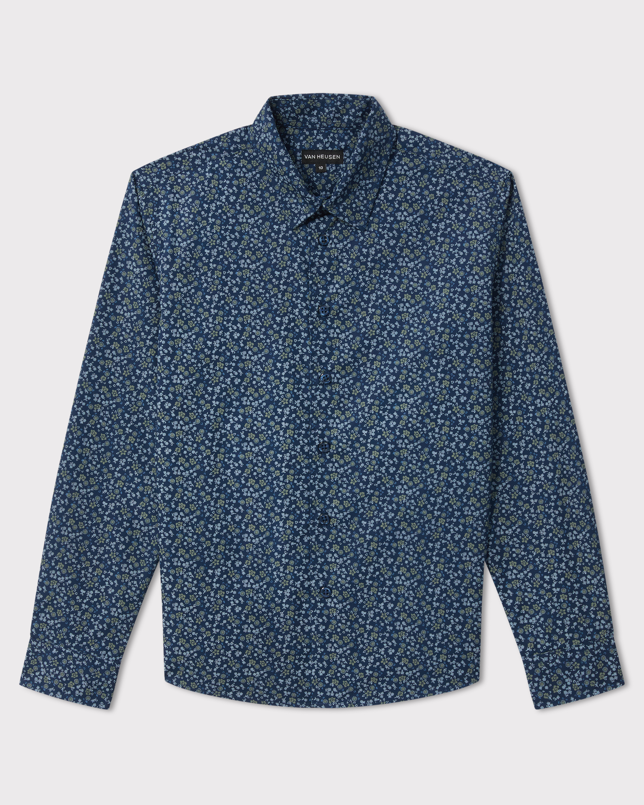 Boys Floral Print Shirt