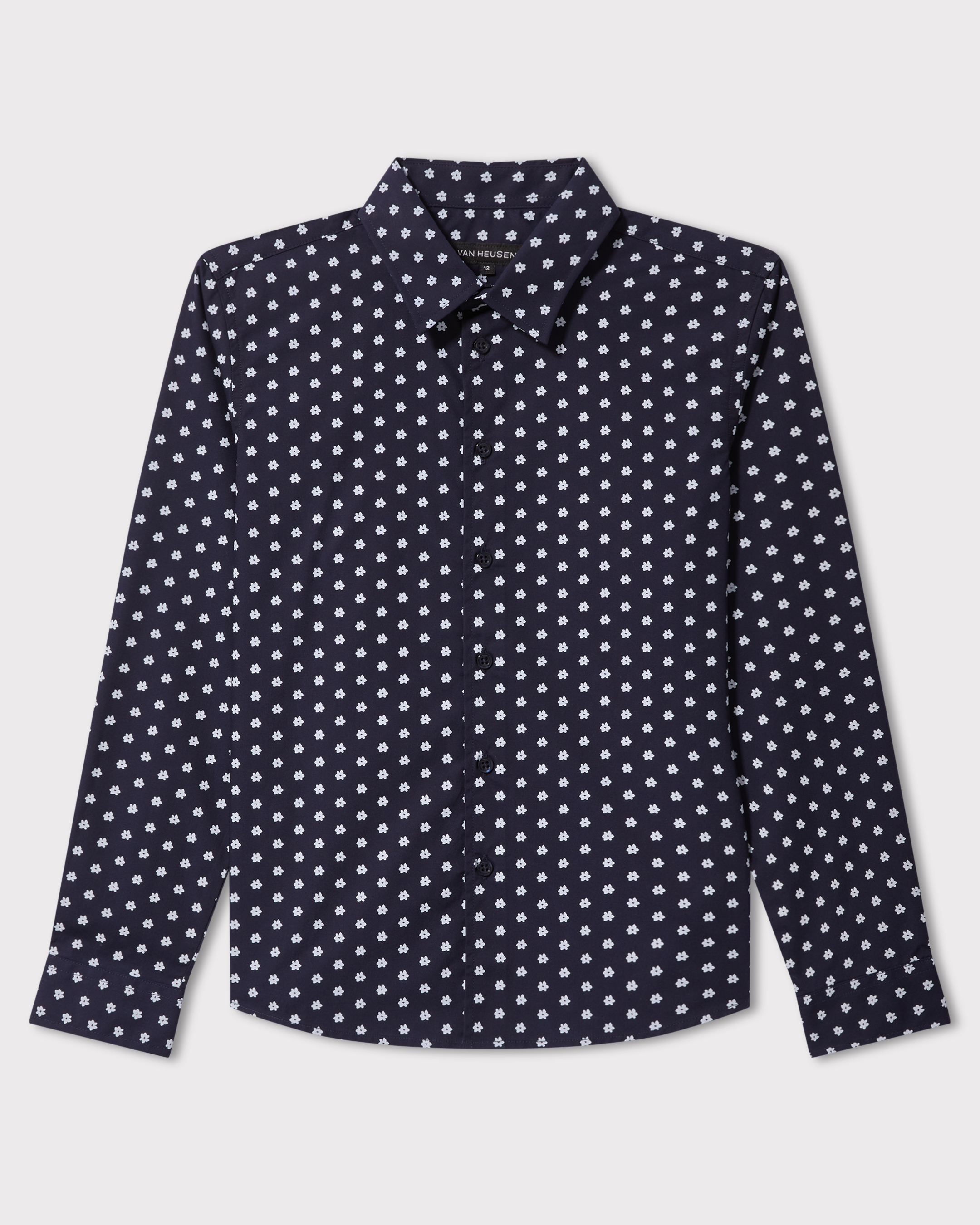 Boys Flower Print Shirt