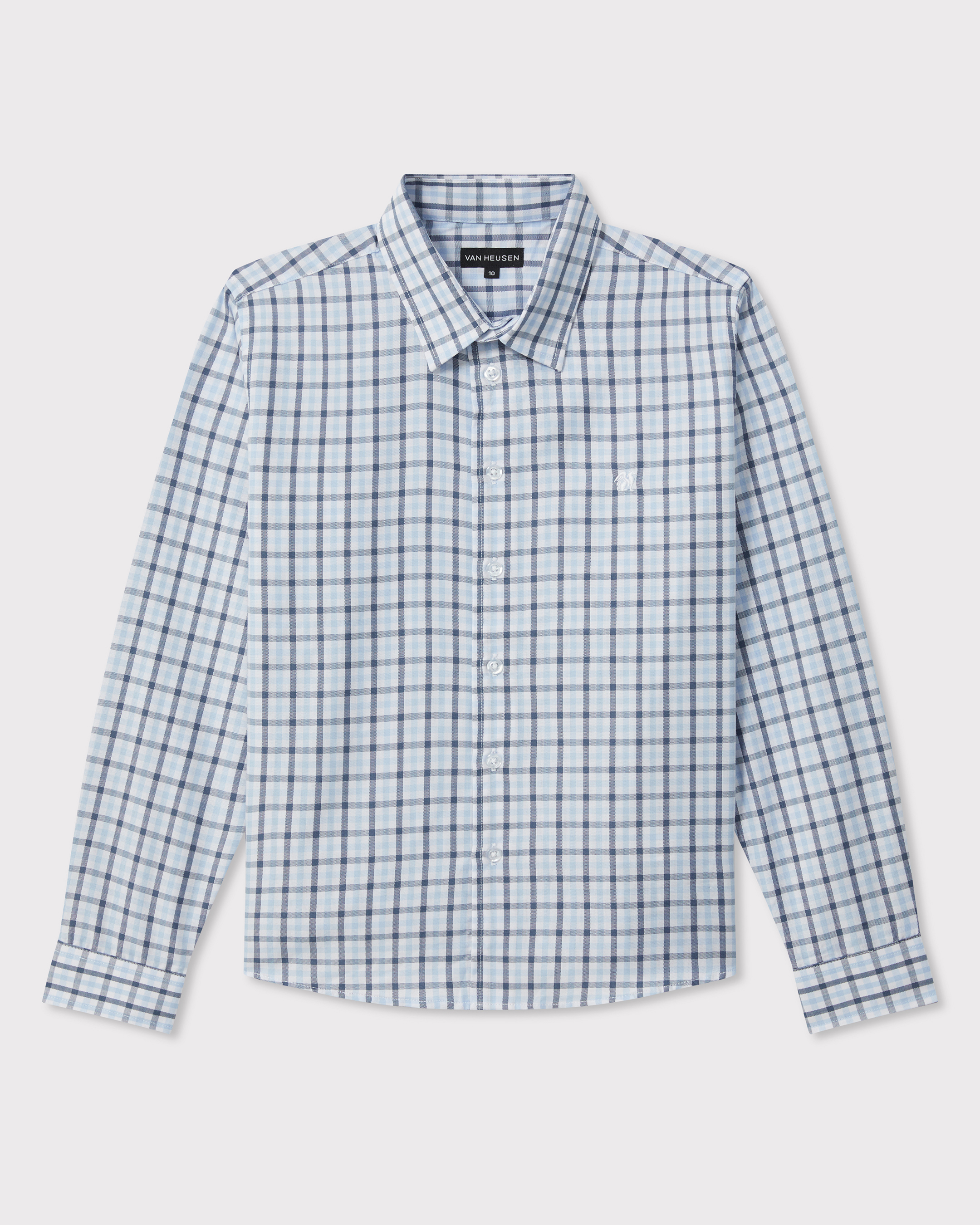 Boys Gingham Check Shirt