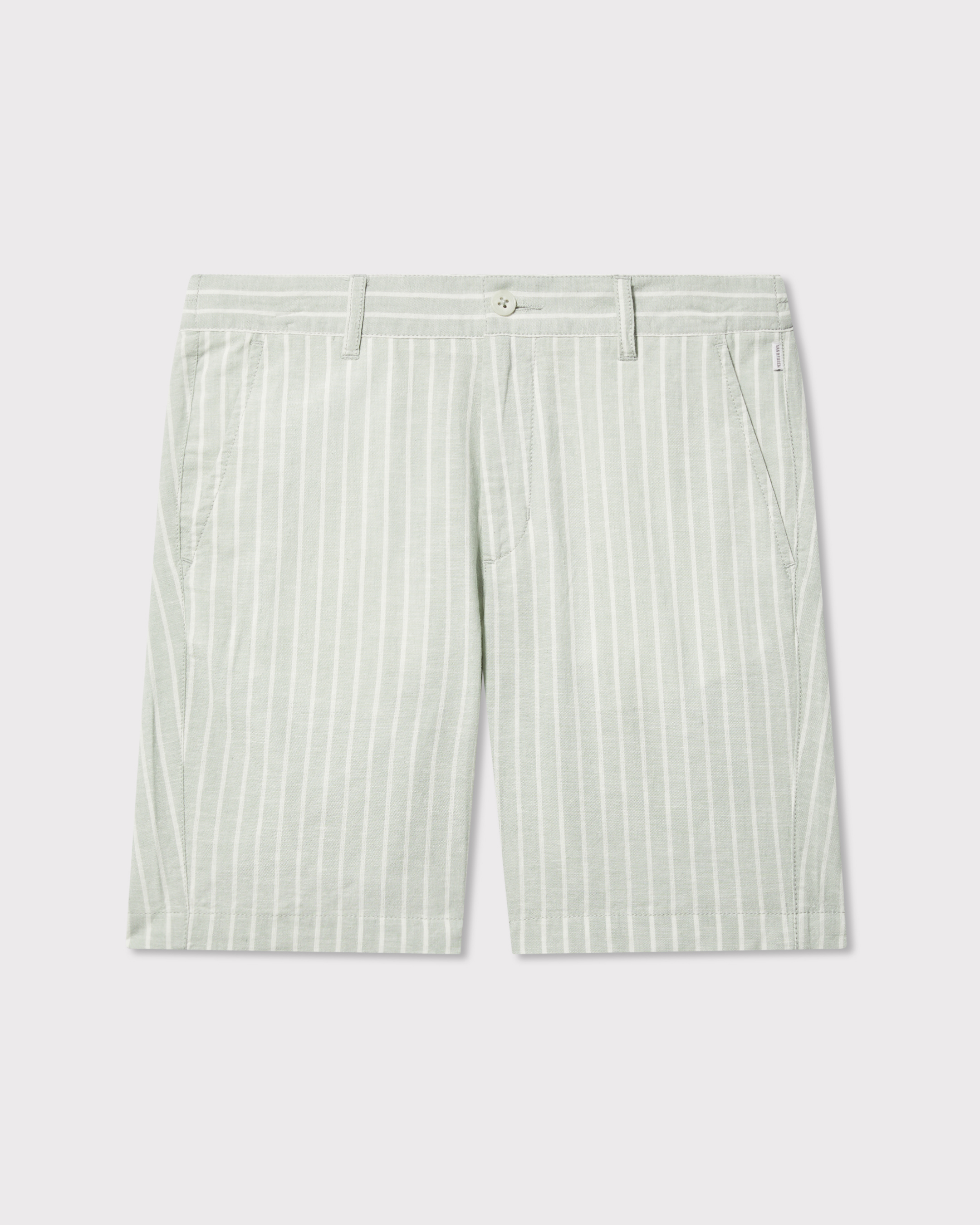 Boys Stripe Linen Shorts