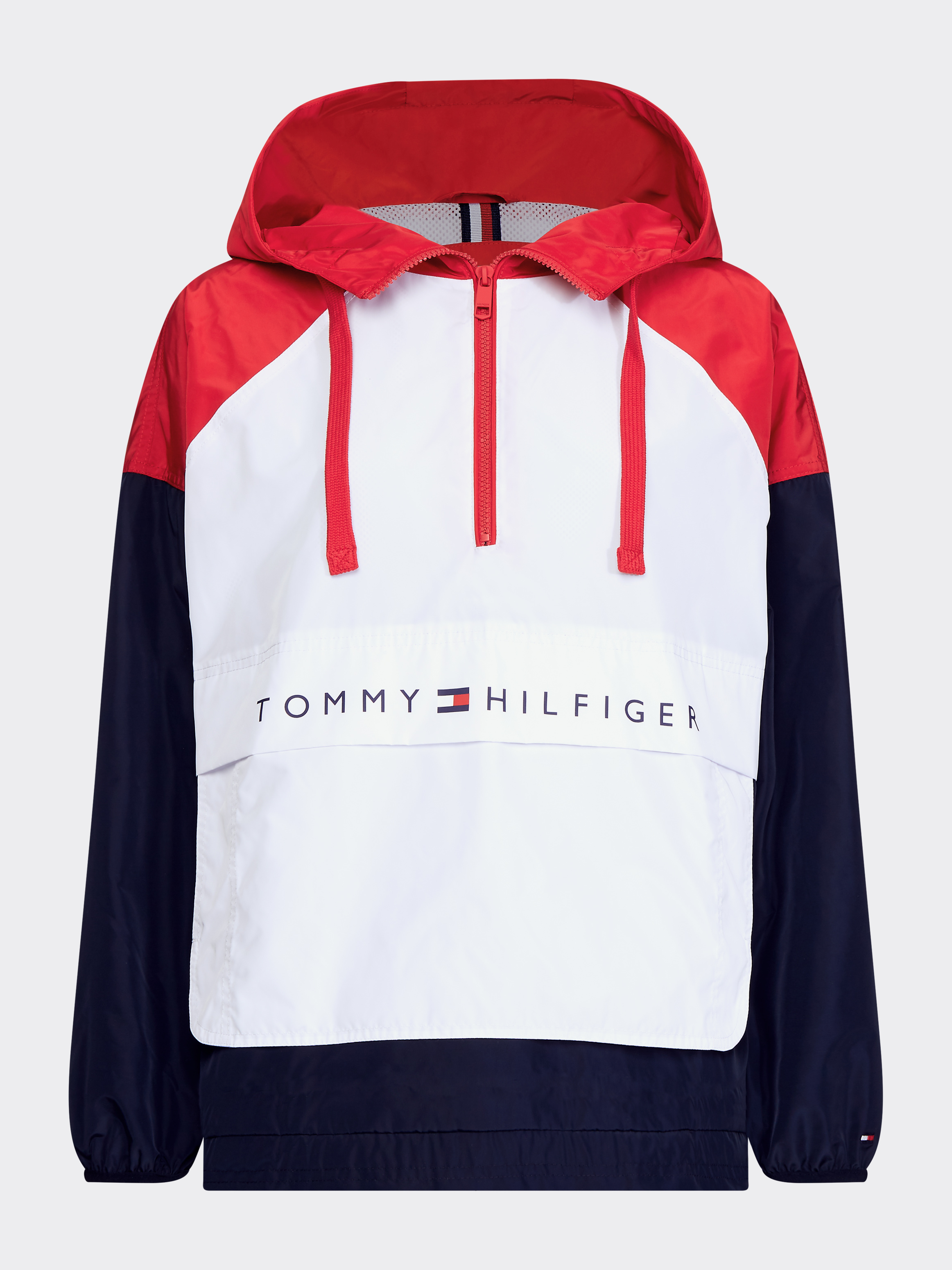 Packable Colour blocked Popover Jacket Coats Jackets Tommy Hilfiger