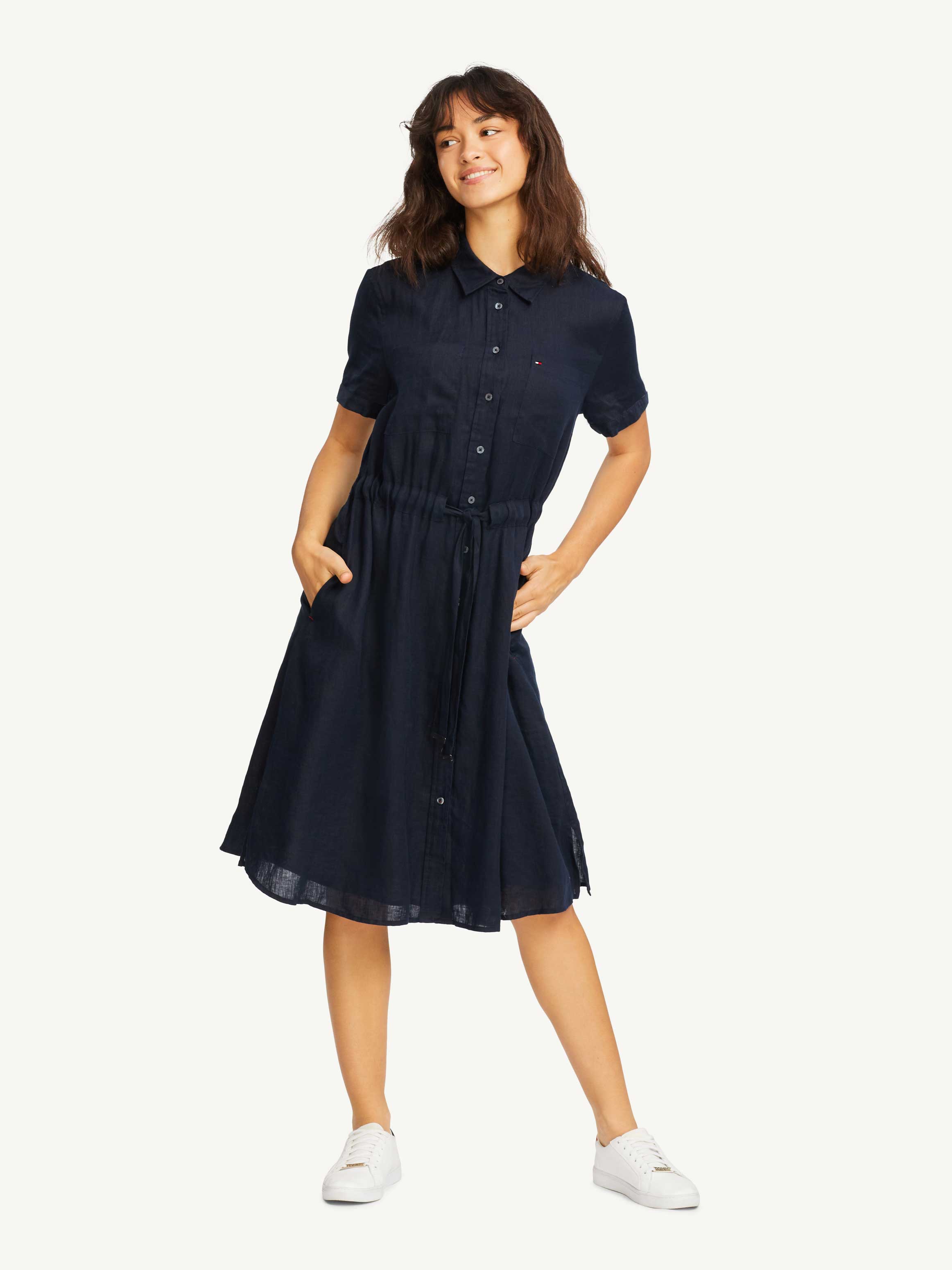 Tommy hilfiger store linen dress