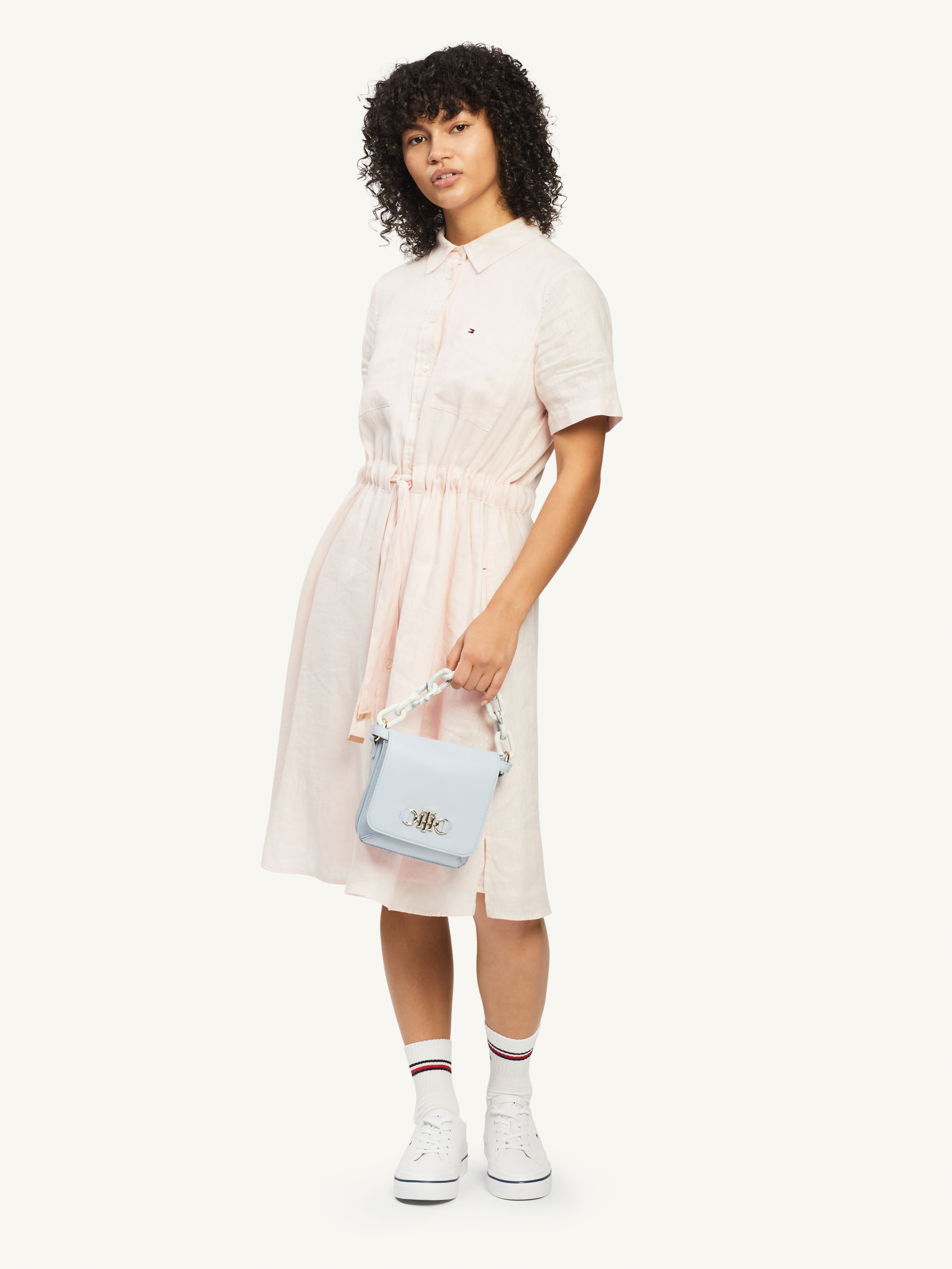 Alisa Linen Shirt Dress Dresses Tommy Hilfiger