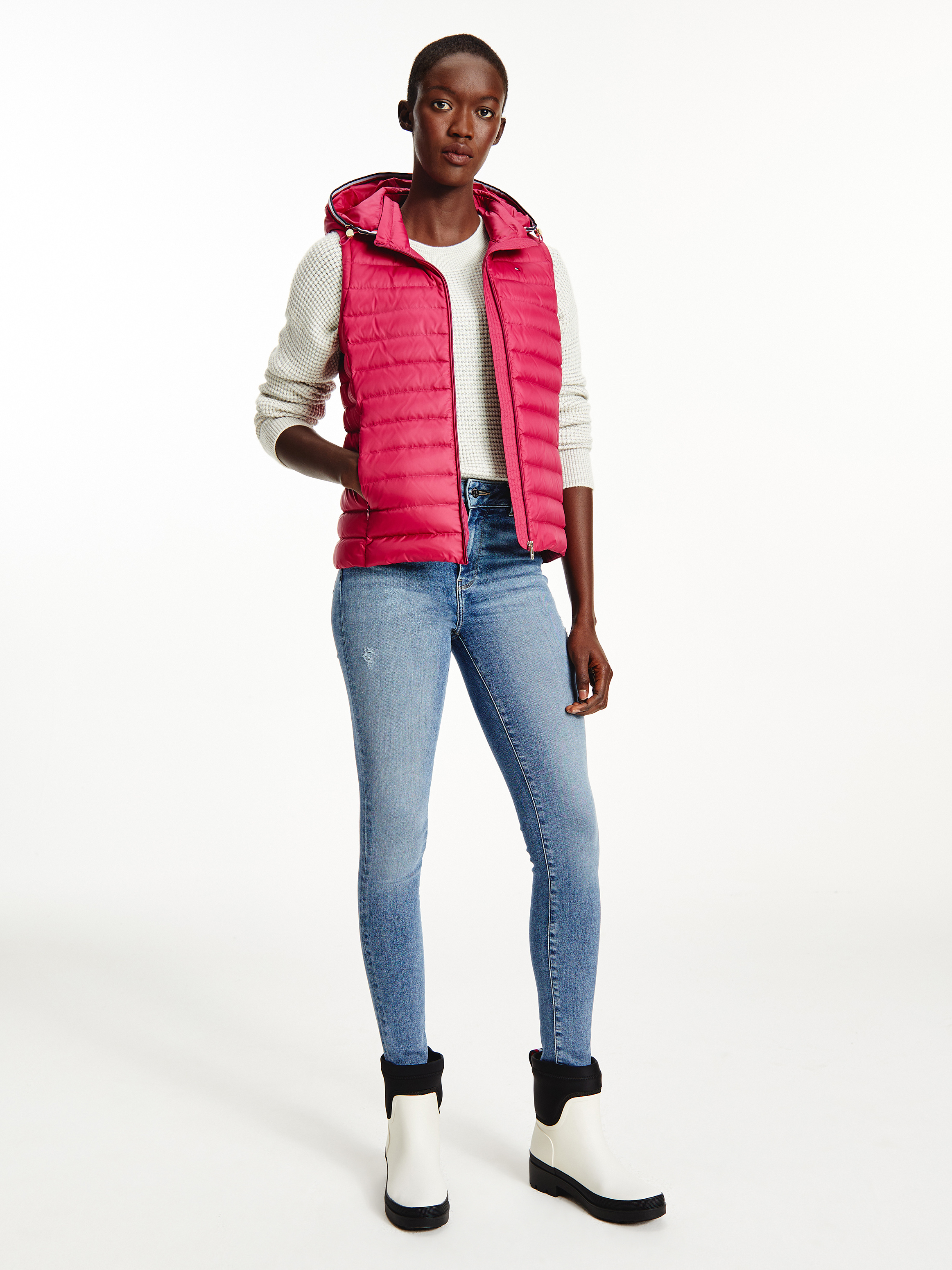 tommy hilfiger gilet women's sale