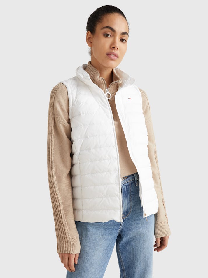 Tommy hilfiger puffer vest womens Clearance