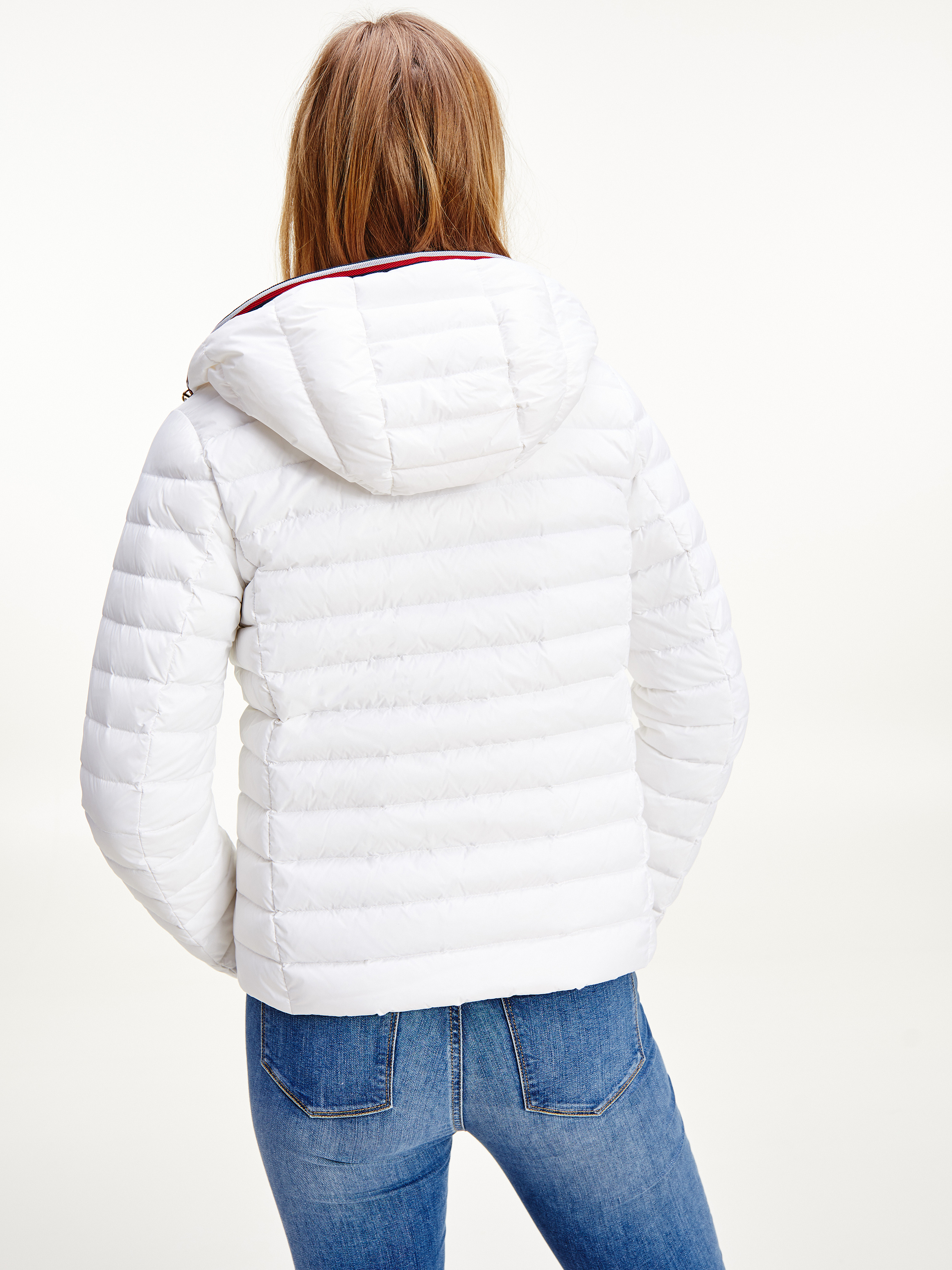 Tommy jeans essential down filled quilted jacket top