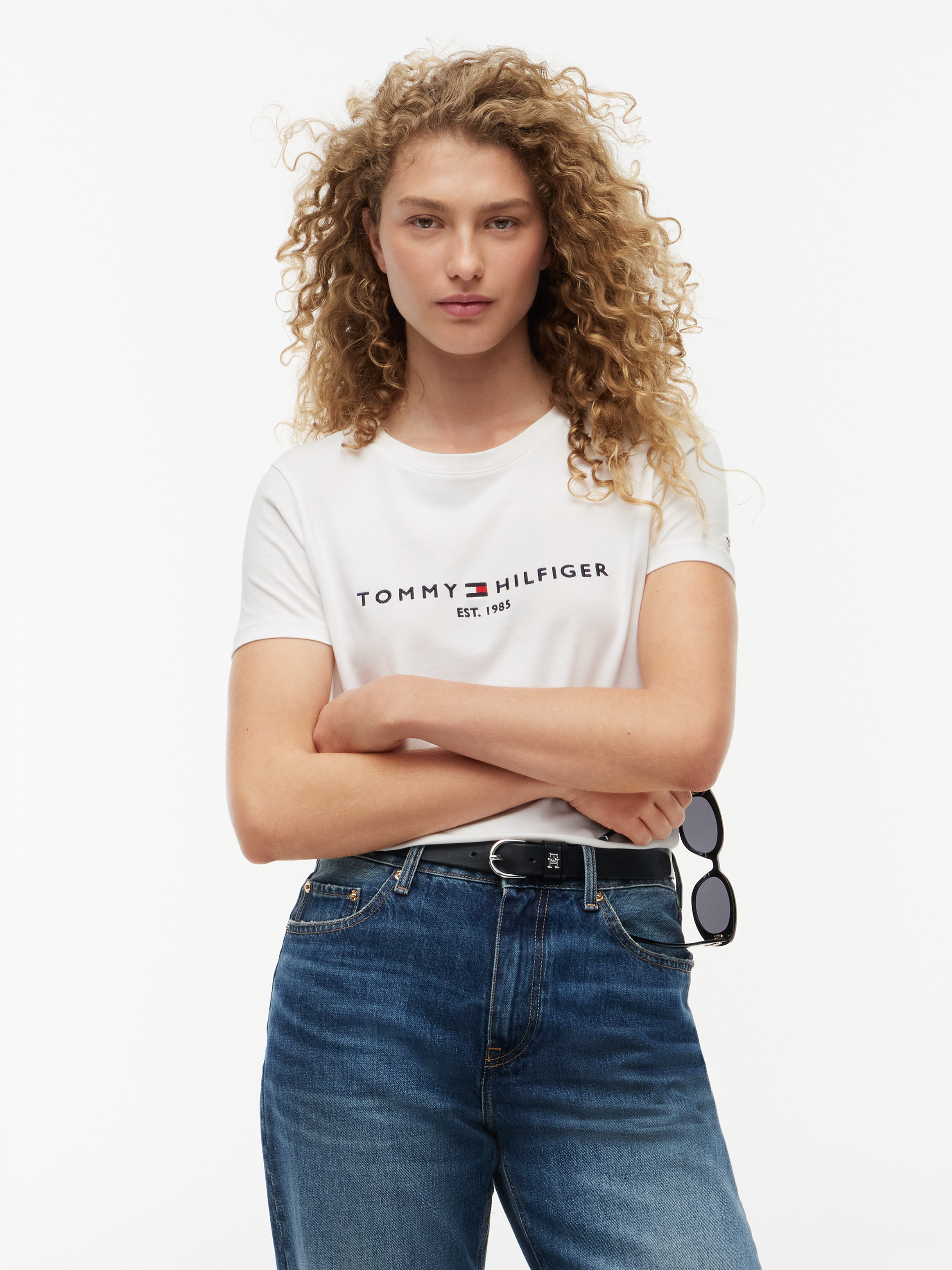 Essential Crew Neck Logo T-Shirt