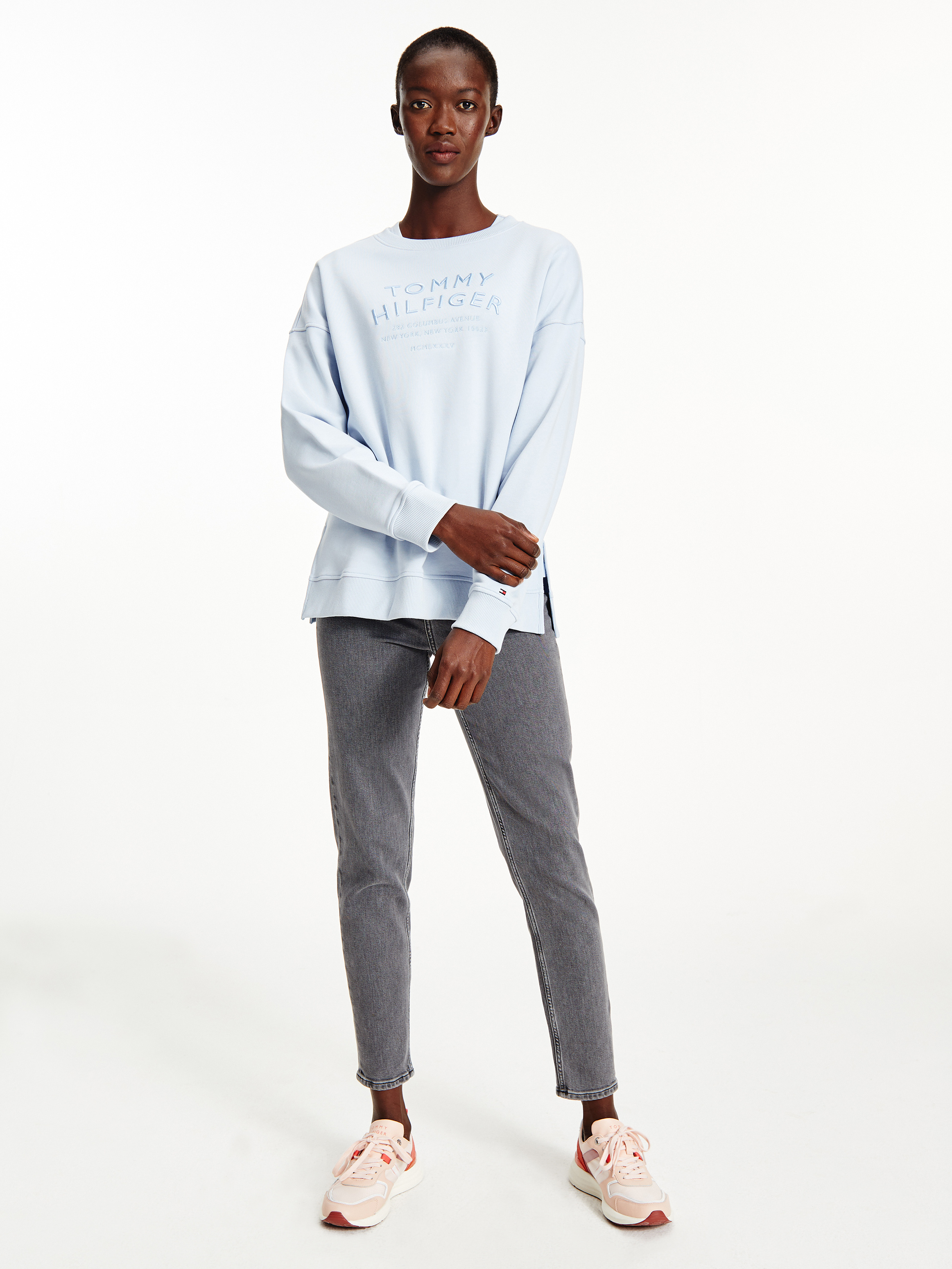 tommy hilfiger relaxed fit sweatshirt