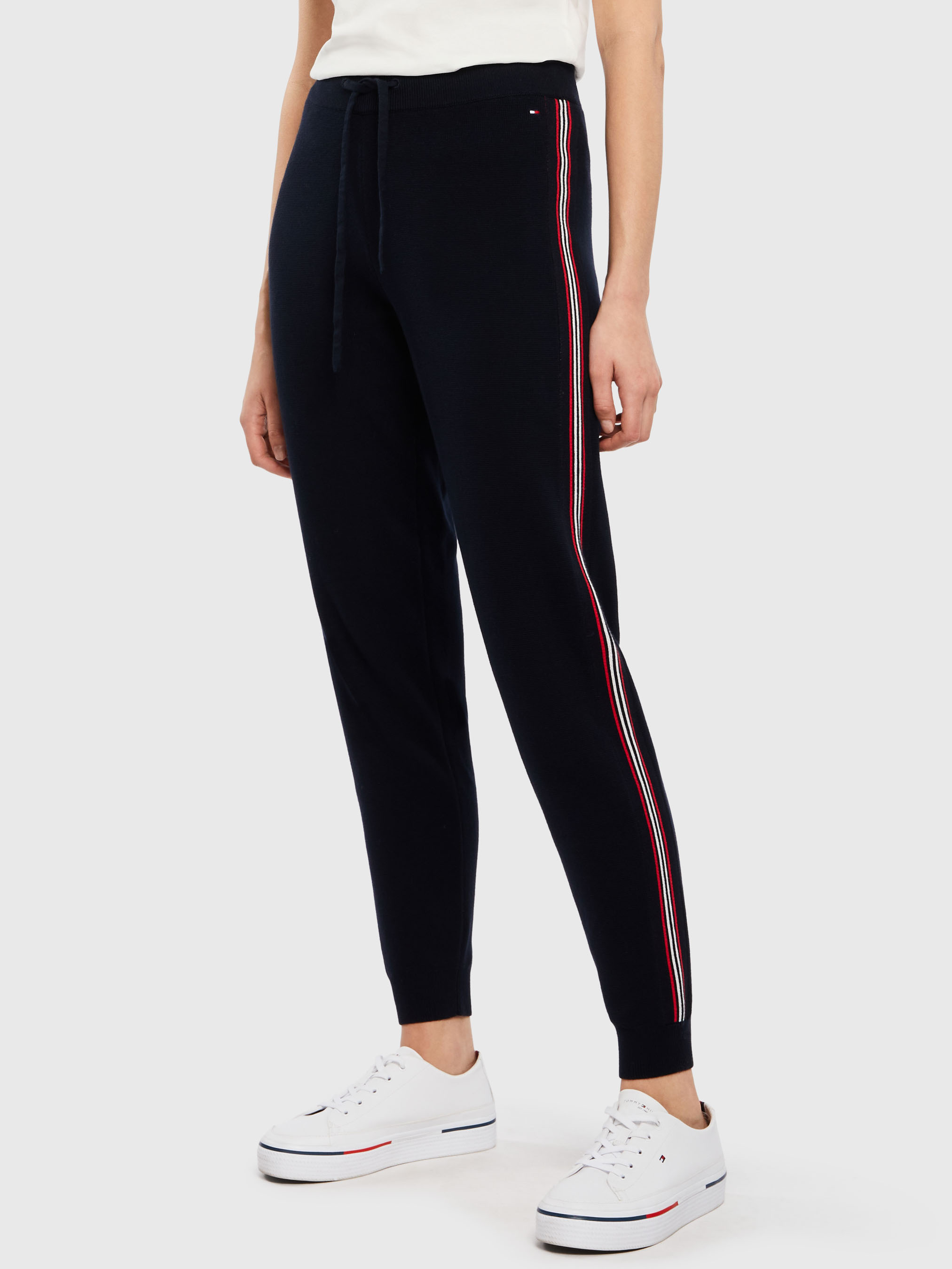 tommy hilfiger underwear taped joggers women's