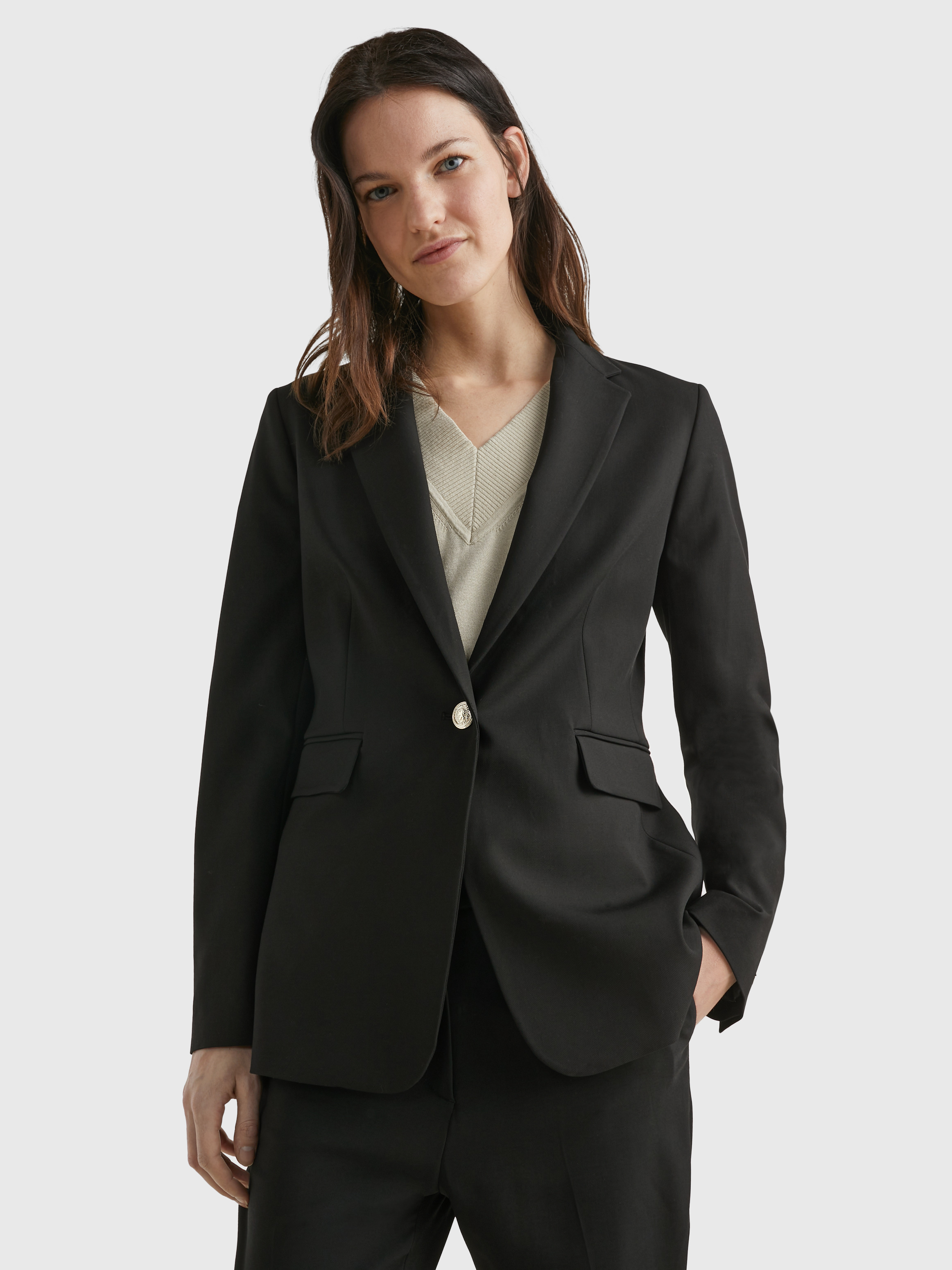 Tommy hilfiger deals black blazer