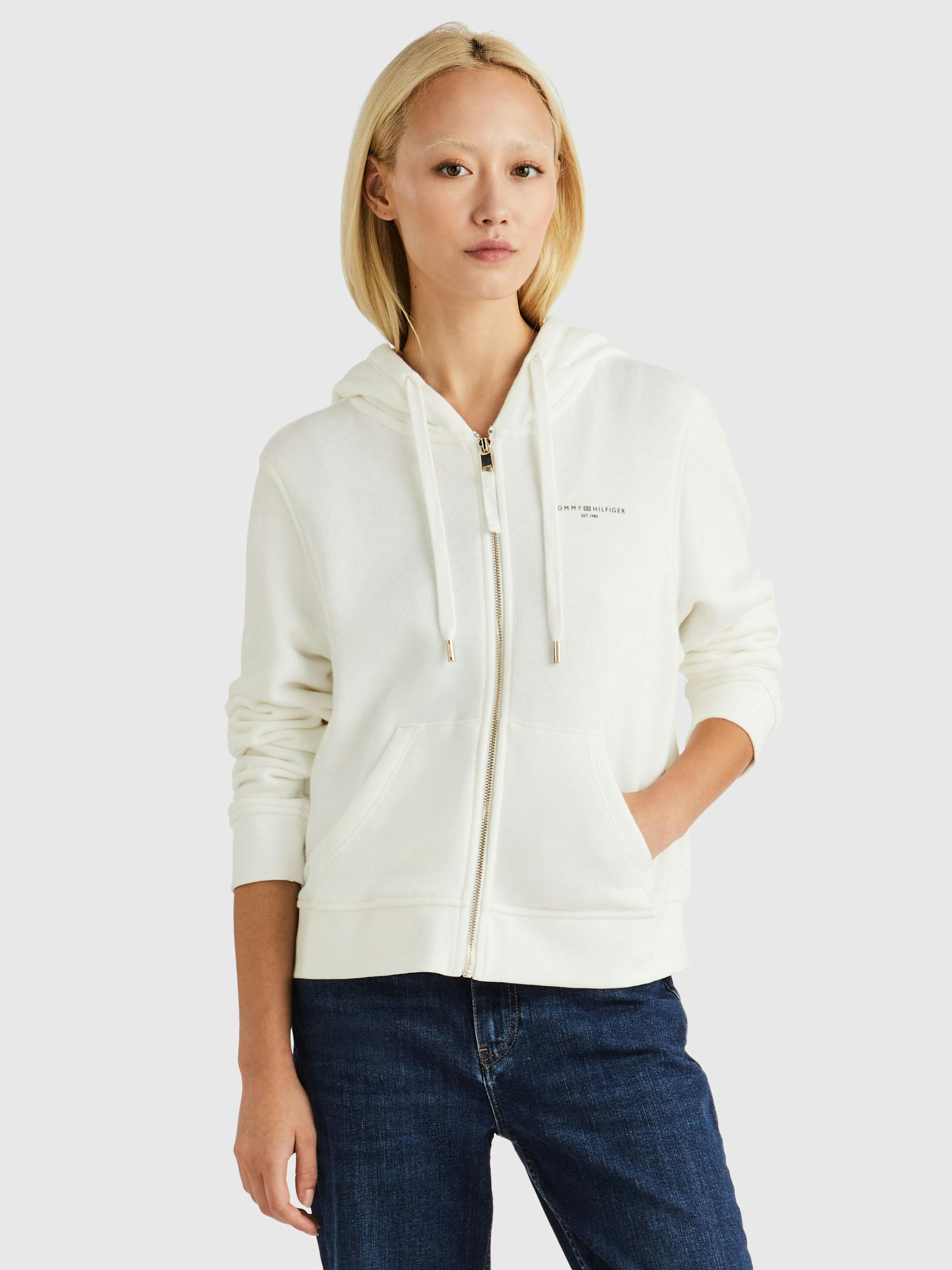 1985 Mini Corp Logo Zip-Thru Hoodie Sweatshirts Hoodies