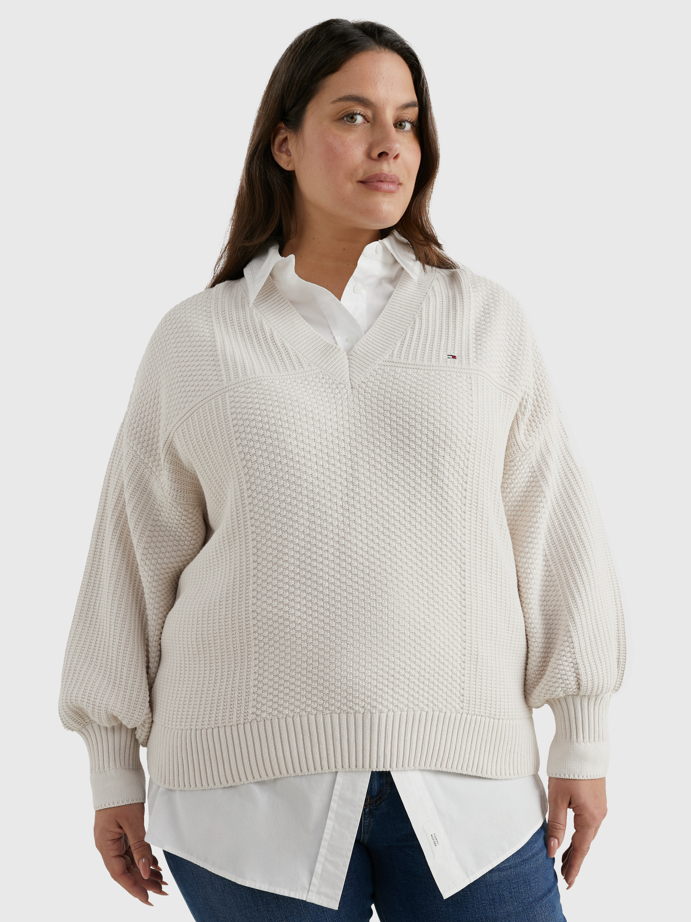 Womens tommy hilfiger jumper 2025 sale