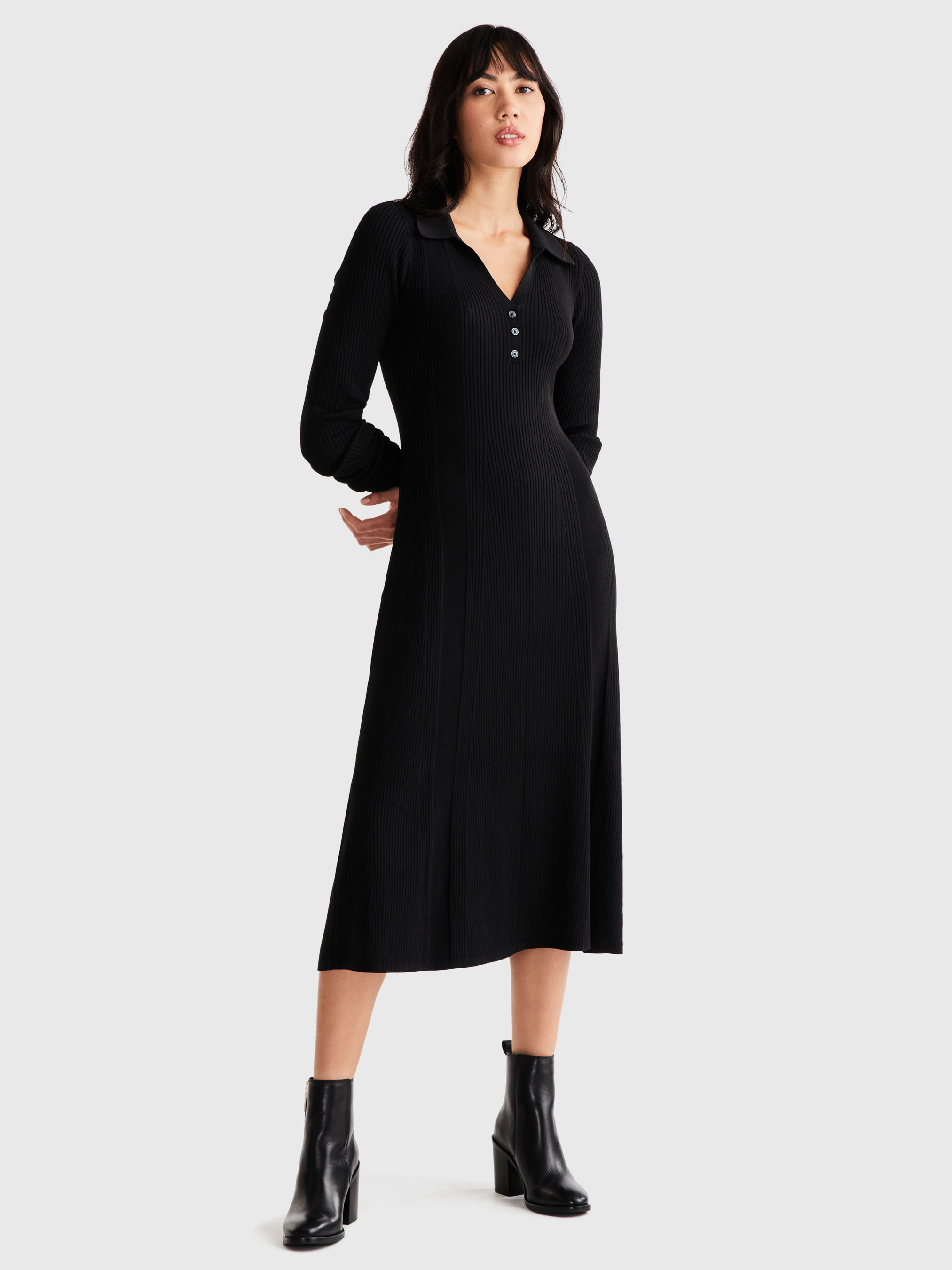 Tommy hilfiger best sale long sleeve dresses