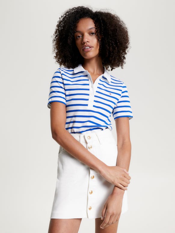 Polo womens striped shirt Clearance