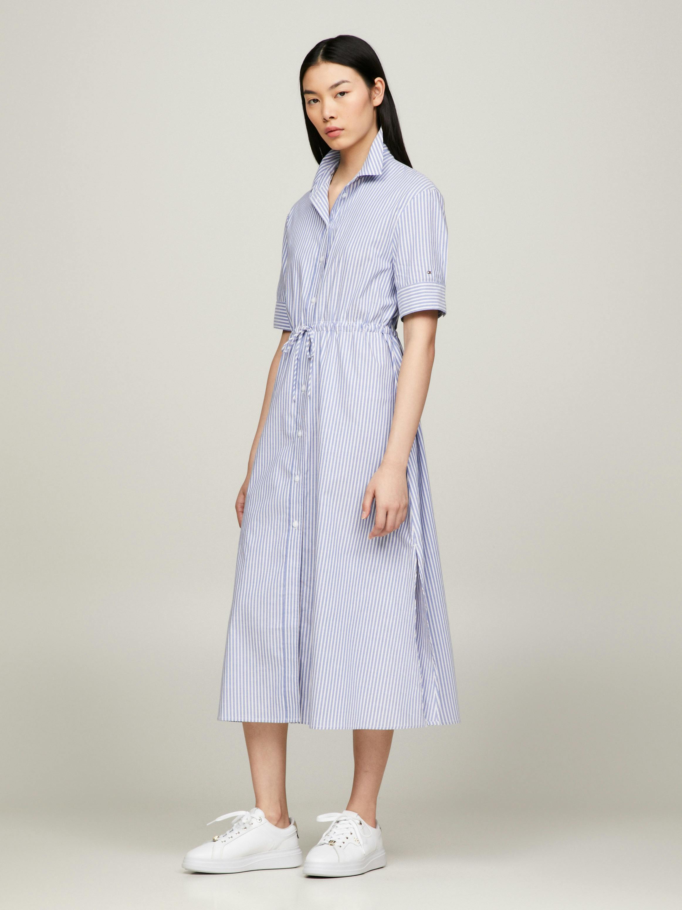 Shirt Dress Warehouse Georgia Stripe Midi Dress Maxi Stripe Shirt