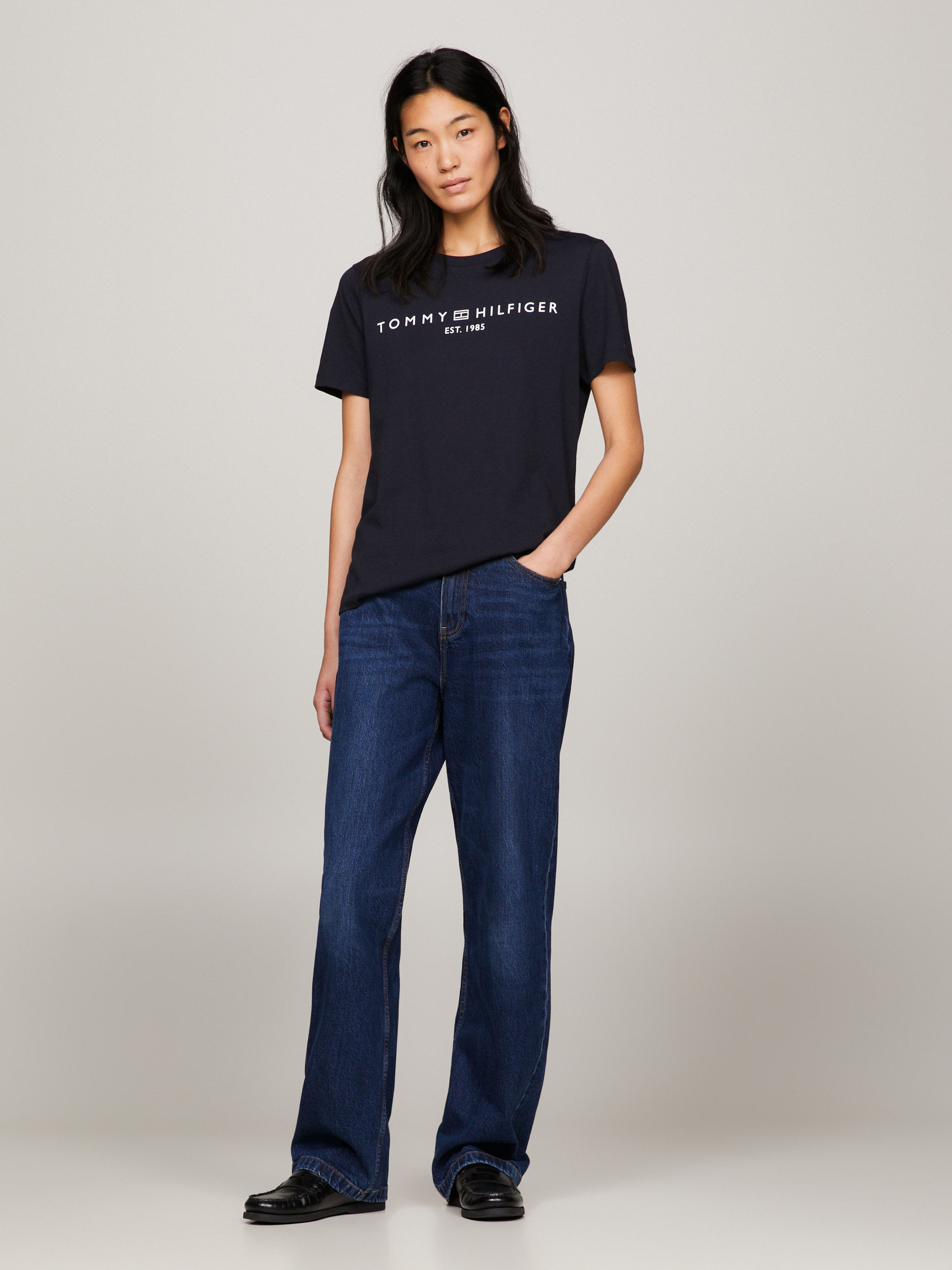 Modern Corp Logo Flag T Shirt T Shirts Tommy Hilfiger