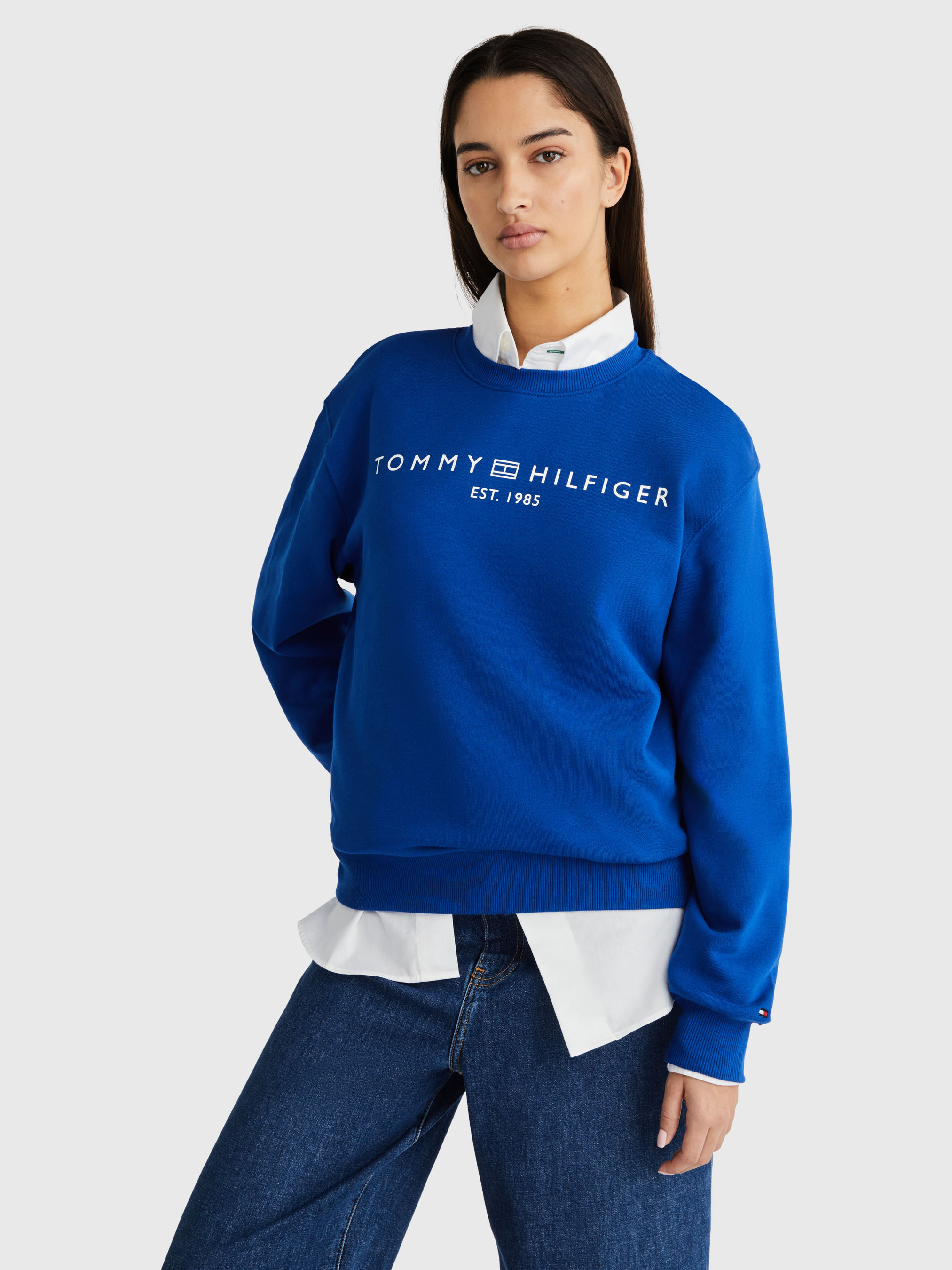 Tommy hilfiger corp sales logo sweatshirt