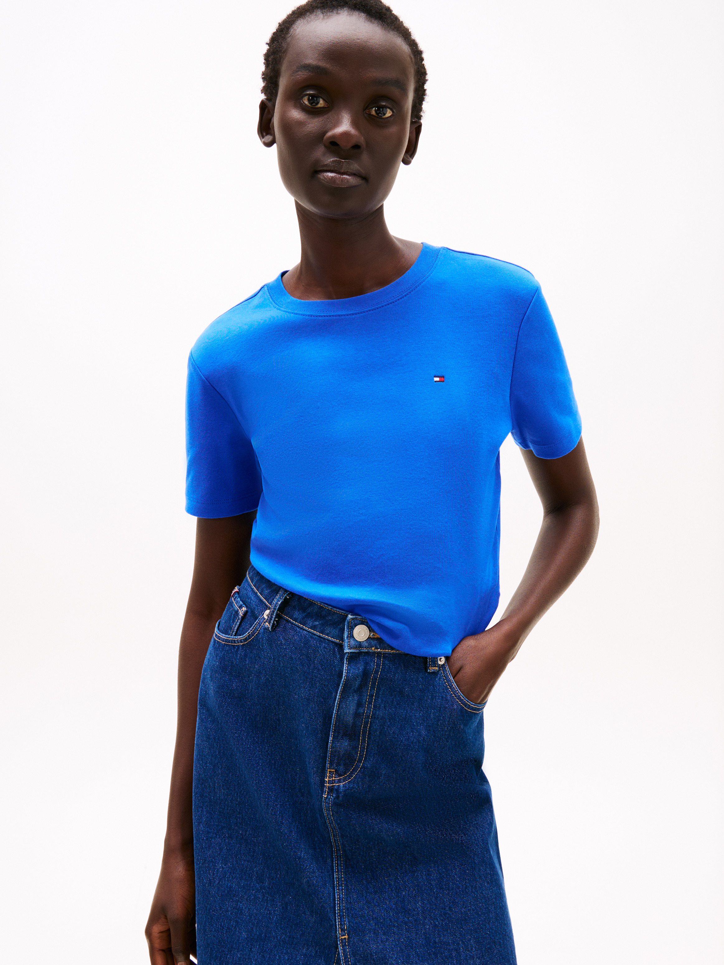 Cody Slim Crew Neck T-Shirt | T-Shirts | Tommy Hilfiger