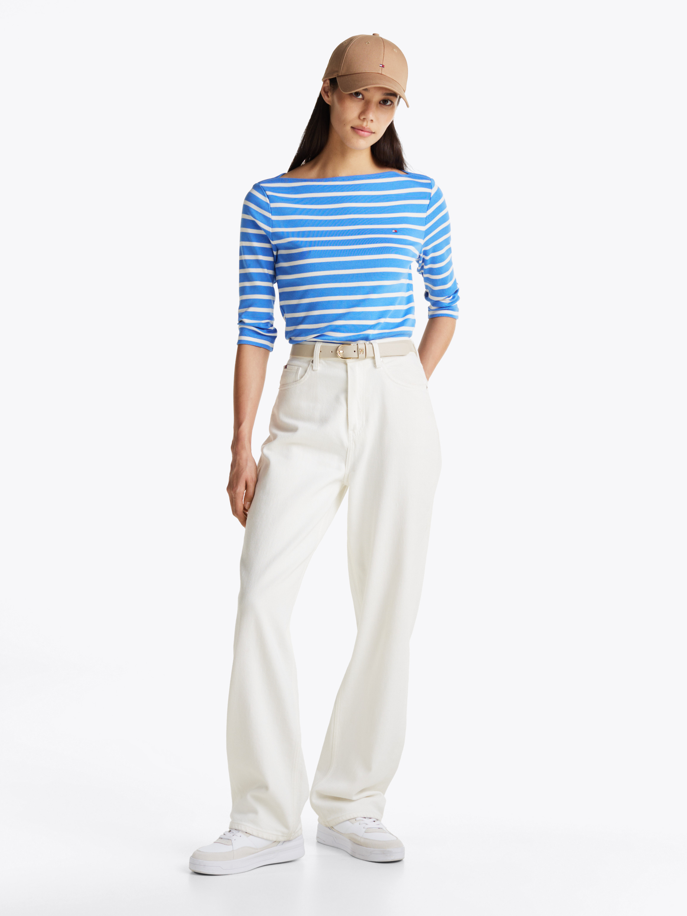Cody Boat Neck T-Shirt | T-Shirts | Tommy Hilfiger