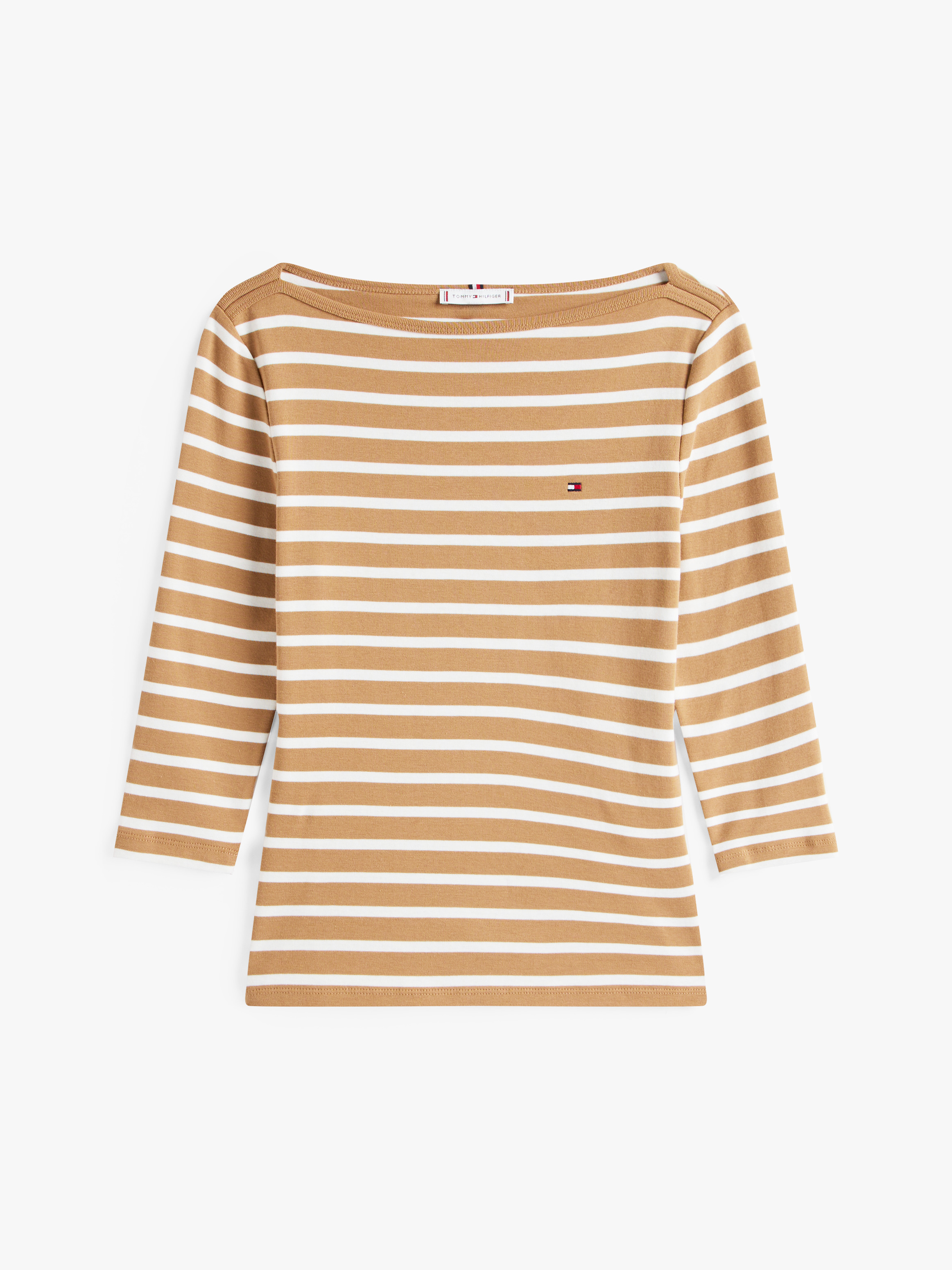 売れ筋商品|||トミー ヒルフィガー Tシャツ レディース トップス NEW CODY SLIM BOAT  - Long sleeved top - ecu/dark night navy Cody Boat Neck T-Shirt | T-Shirts | Tommy Hilfiger