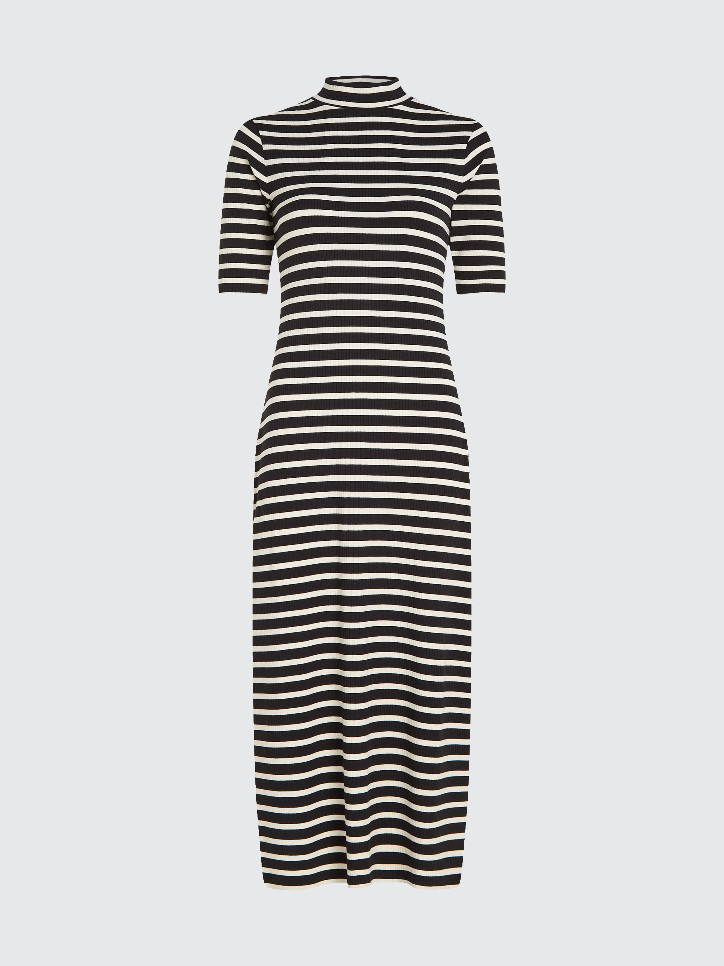 half black half white bodycon dress Half Black Half White