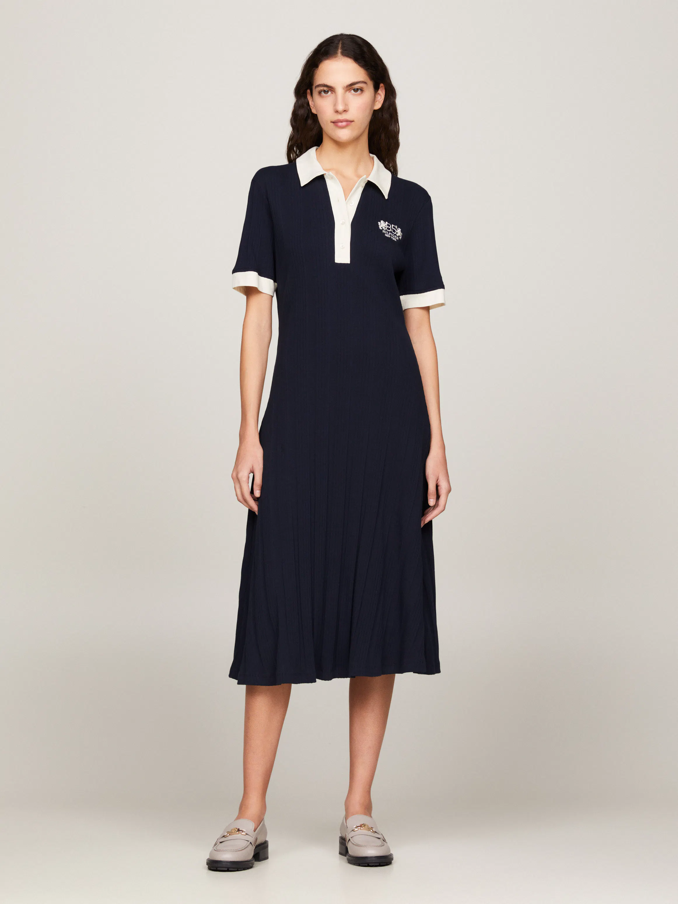 Shirt Dress Tommy Hilfiger Navy Blue Dress 1985 Collection Ribbed Midi Polo Dress Dresses Jumpsuits Tommy Hilfiger Shirt Dress Tommy Hilfiger Navy Blue Dress 1985 Collection Ribbed Midi Polo Dress Dresses Jumpsuits Tommy Hilfiger
