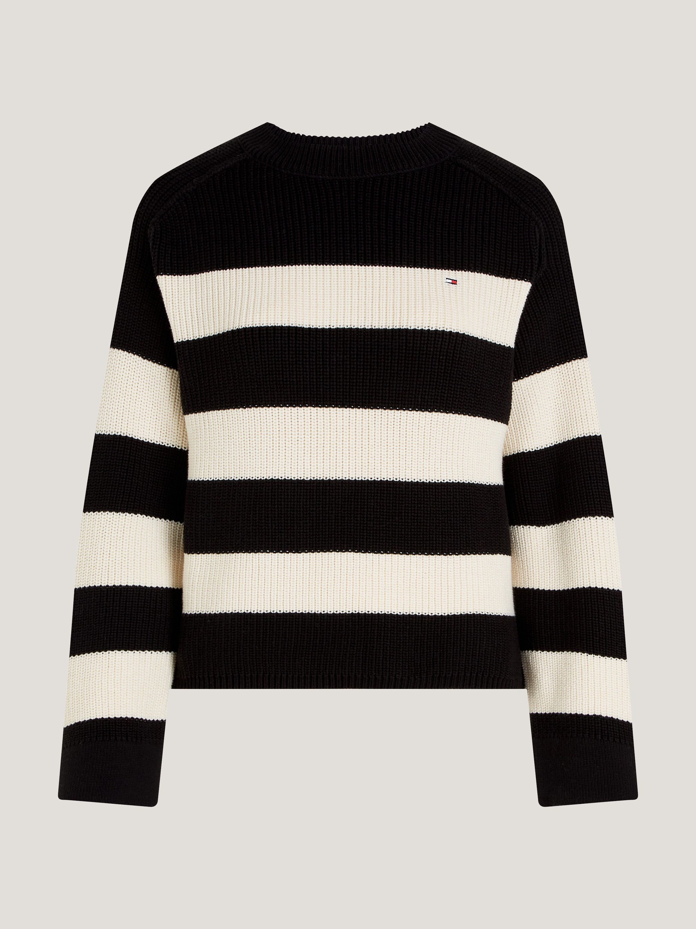 Cardigan Stitch Relaxed Sweatshirt Knitwear Tommy Hilfiger