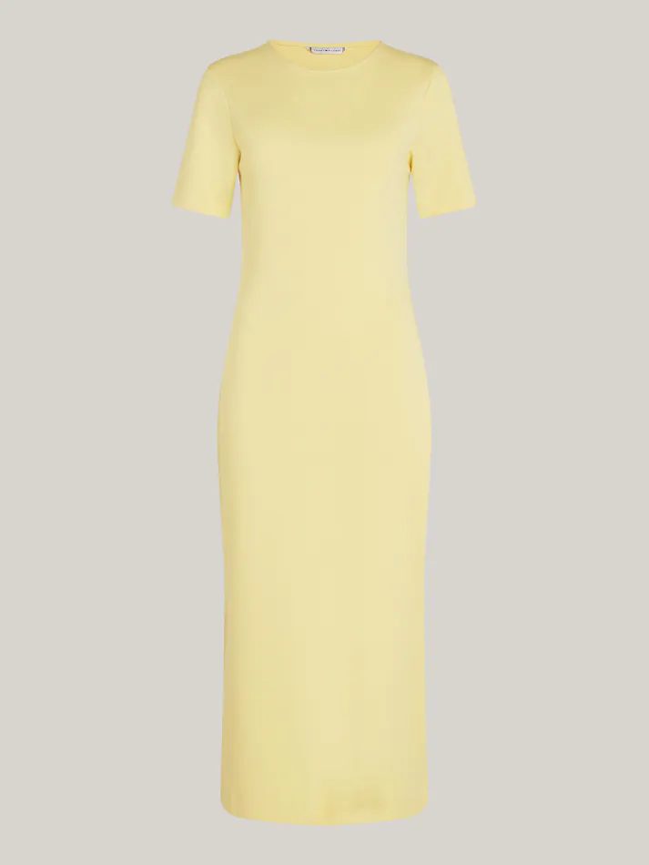 Slim Interlock T-Shirt Maxi Dress | Dresses & Jumpsuits | Tommy Hilfiger Slim Interlock T-Shirt Maxi Dress | Dresses & Jumpsuits | Tommy Hilfiger