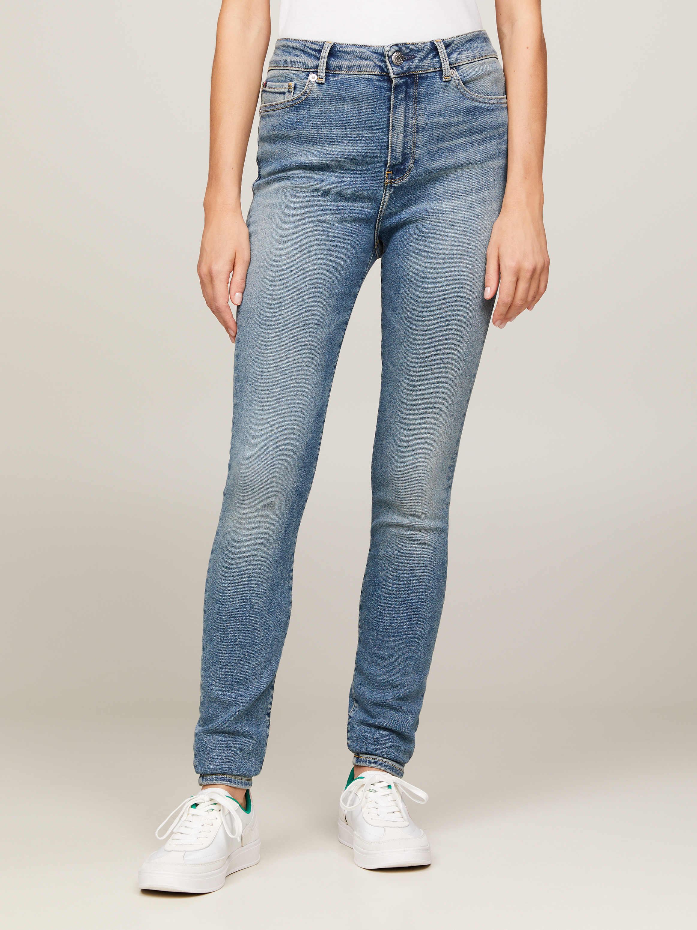 TH Flex Harlem High Rise Ultra Skinny Jeans Jeans Tommy Hilfiger