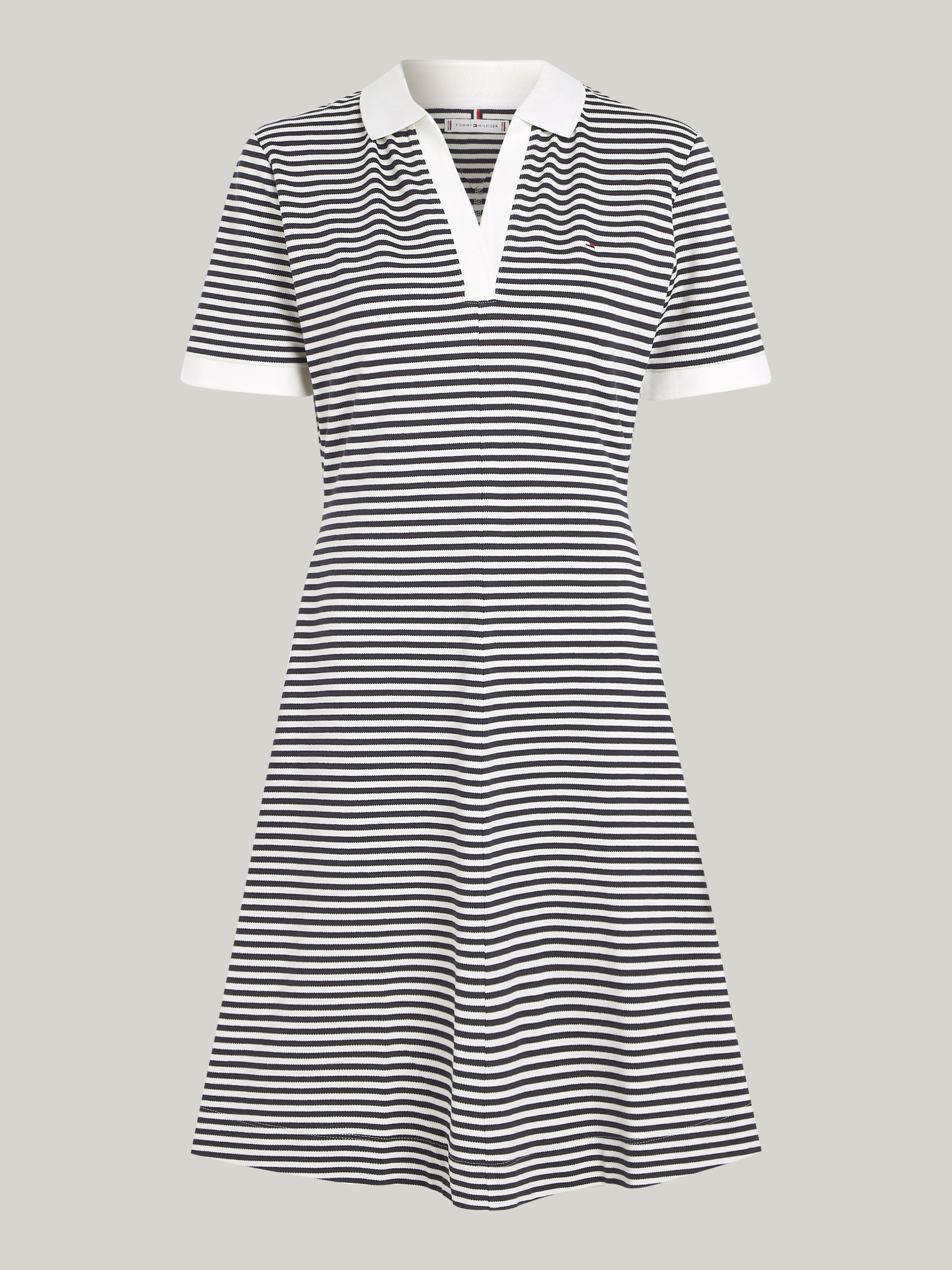 Stripe Open Placket Polo Dress | Dresses & Jumpsuits | Tommy
