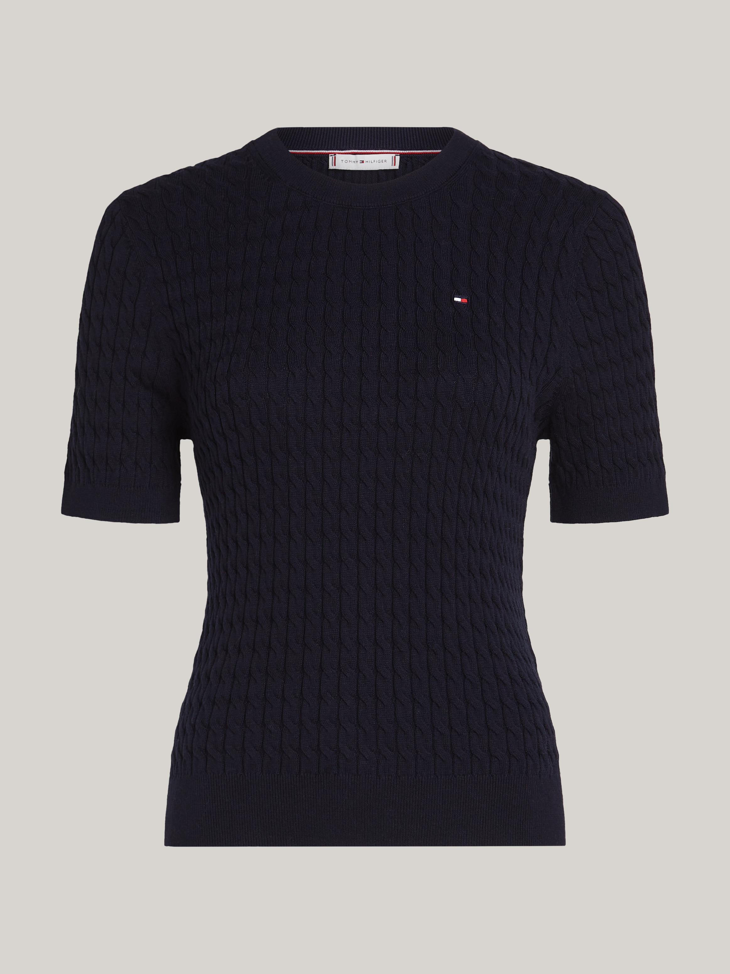 【SCENERITY】Trun Cable Short Sleeve Knit SCENERITY】Trun Cable Short Sleeve Knit (SCENERITY/ニット