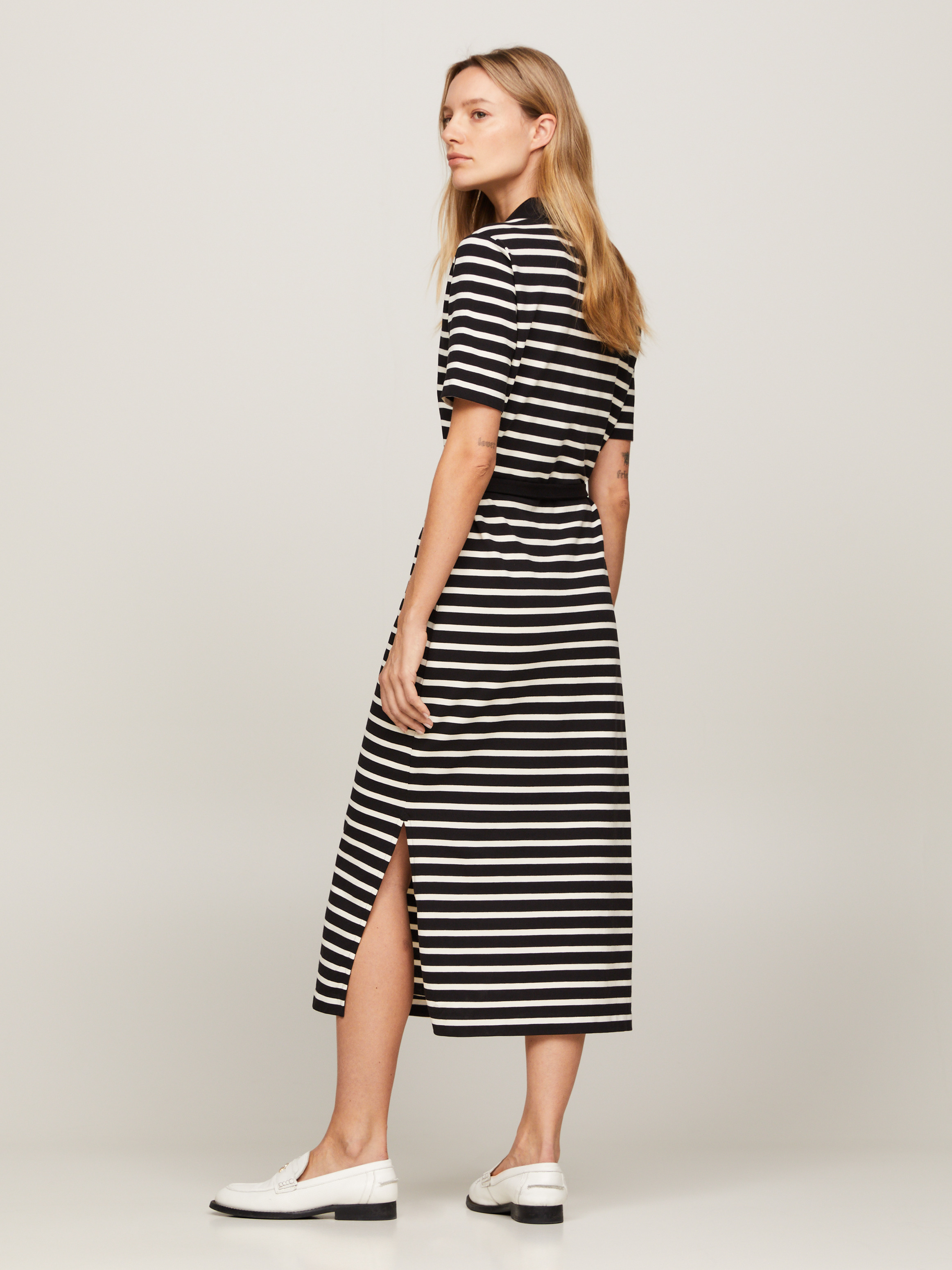 Breton Stripe Midi Polo Dress | Dresses & Jumpsuits | Tommy