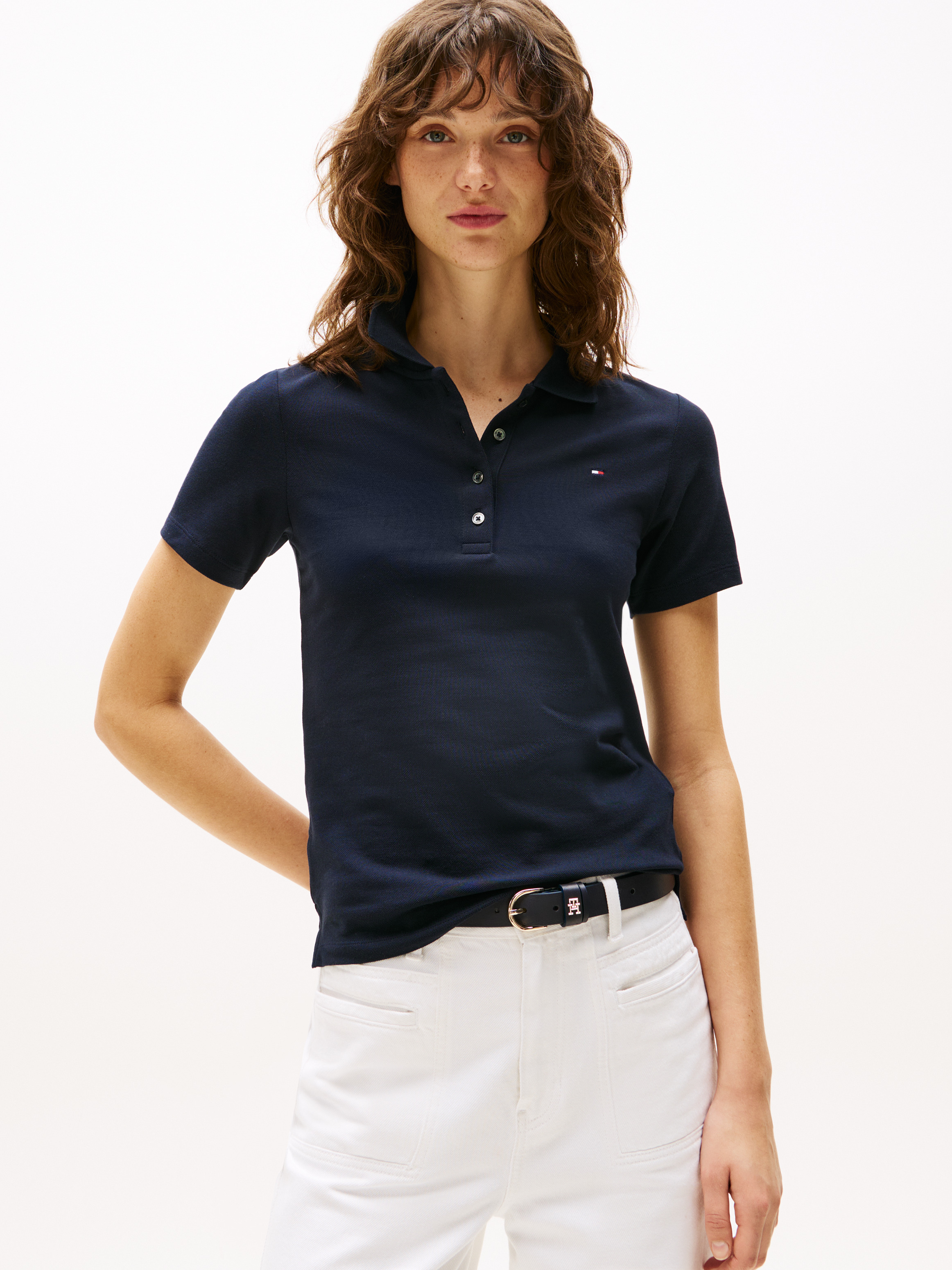 RWB Badge Polo Dress | Dresses | Tommy Jeans