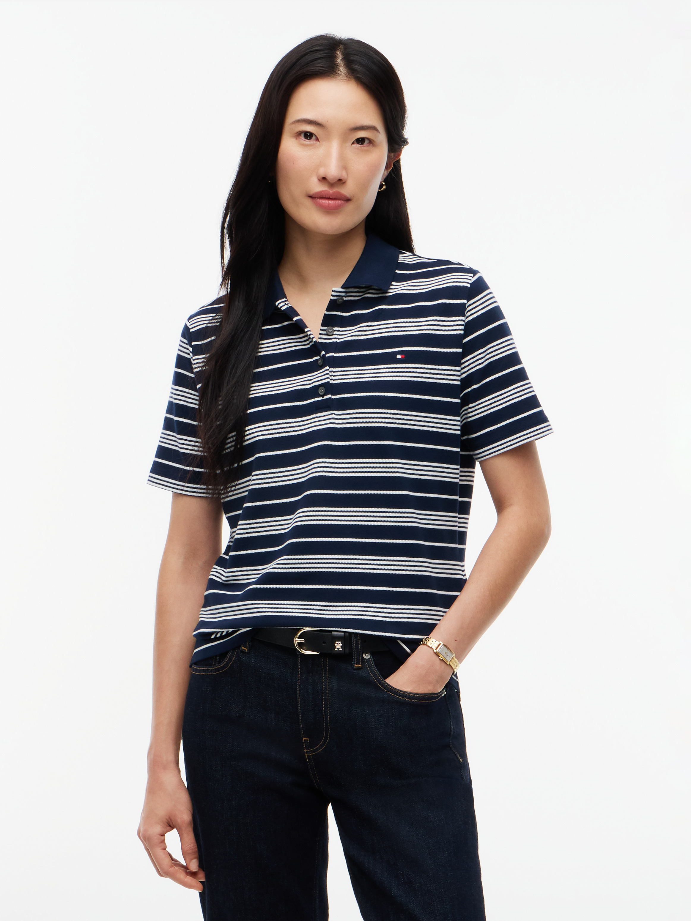 1985 Collection Flag Embroidery Regular Polo
