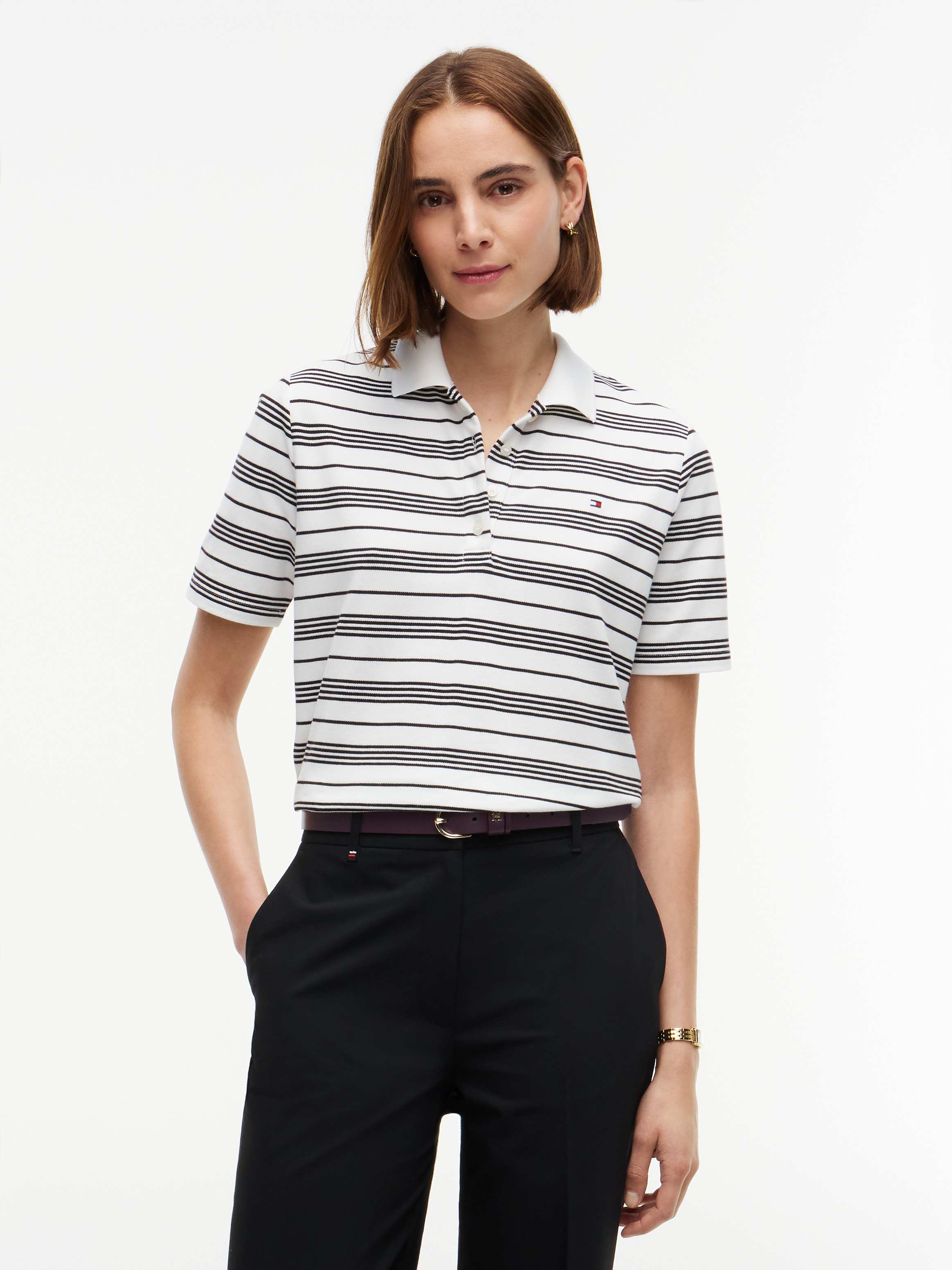 BROKEN STRIPE ECRU/BLACK