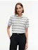BROKEN STRIPE ECRU/BLACK BROKEN STRIPE ECRU/BLACK
