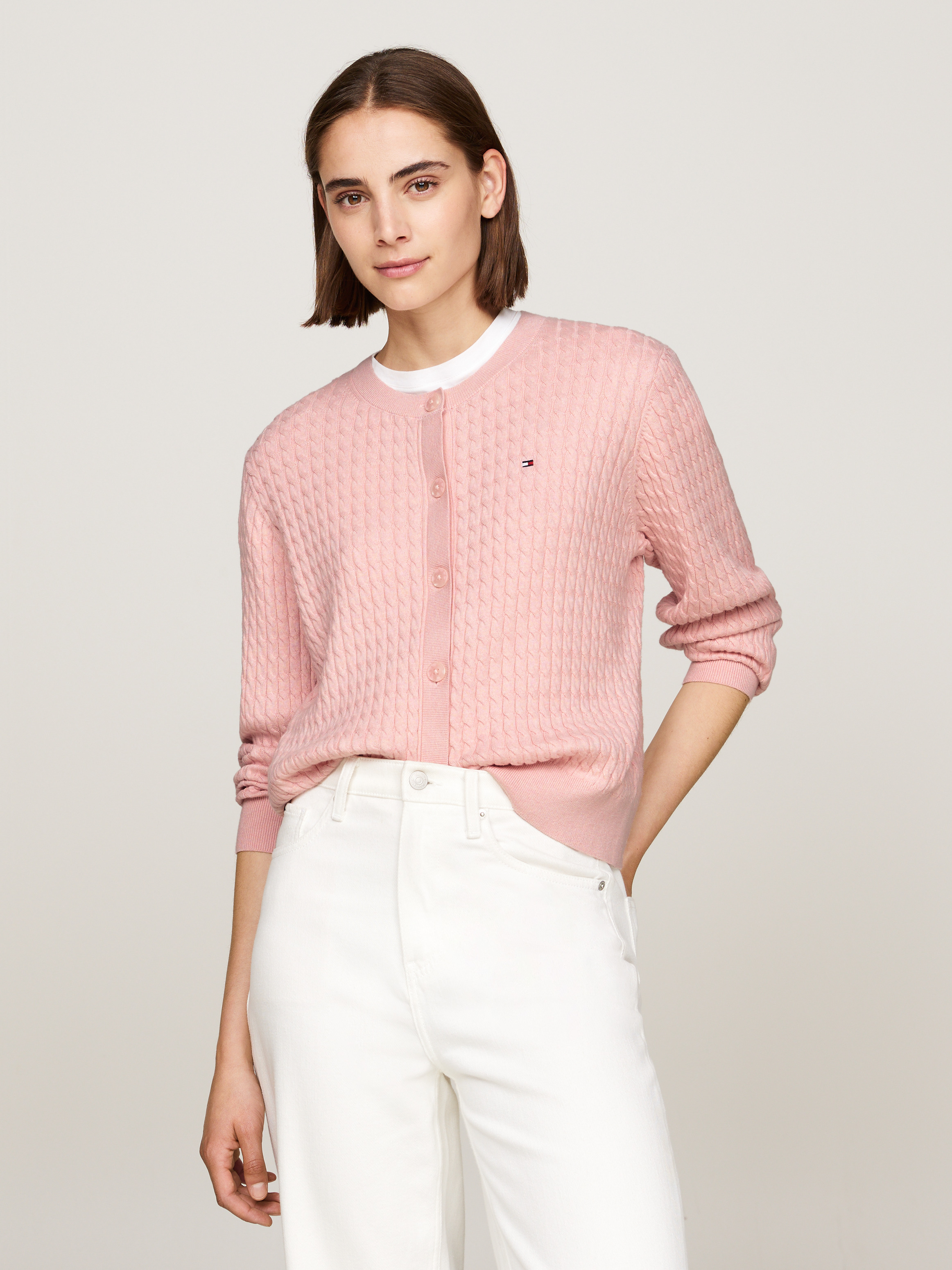 Cable Knit Cardigan | Knitwear | Tommy Hilfiger Cable Knit Cardigan | Knitwear | Tommy Hilfiger