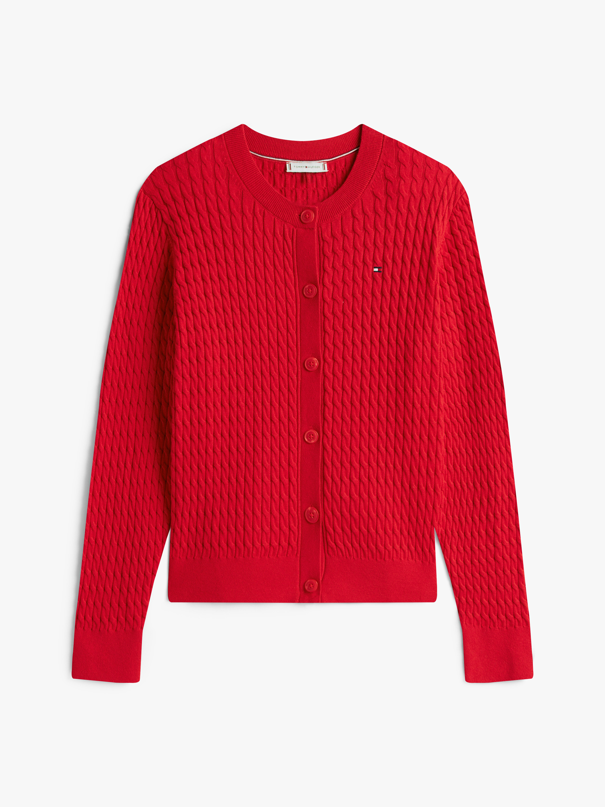 Cable Knit Cardigan | Knitwear | Tommy Hilfiger