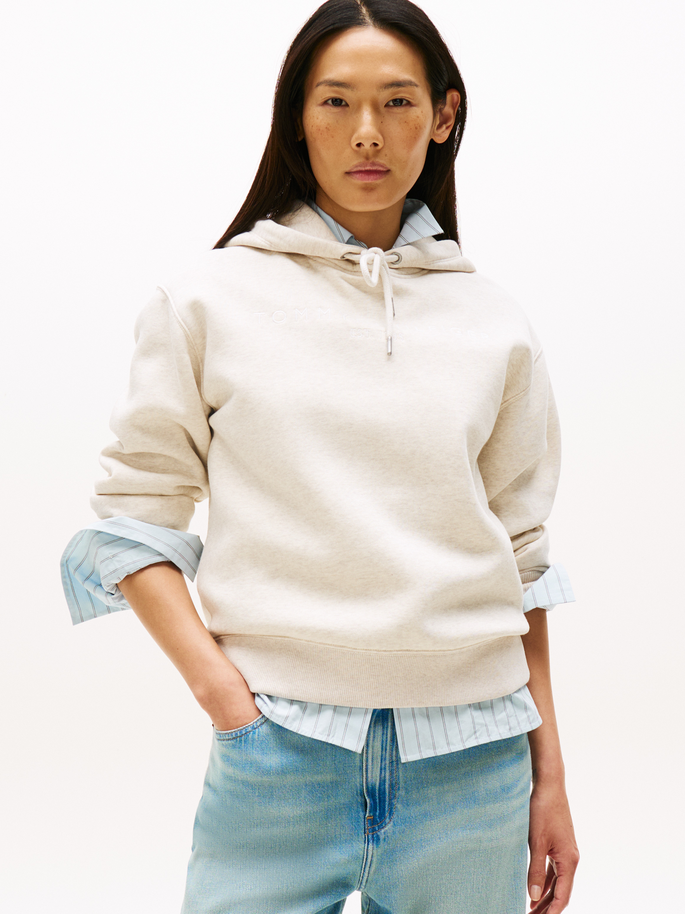 Logo Embroidery Hoodie