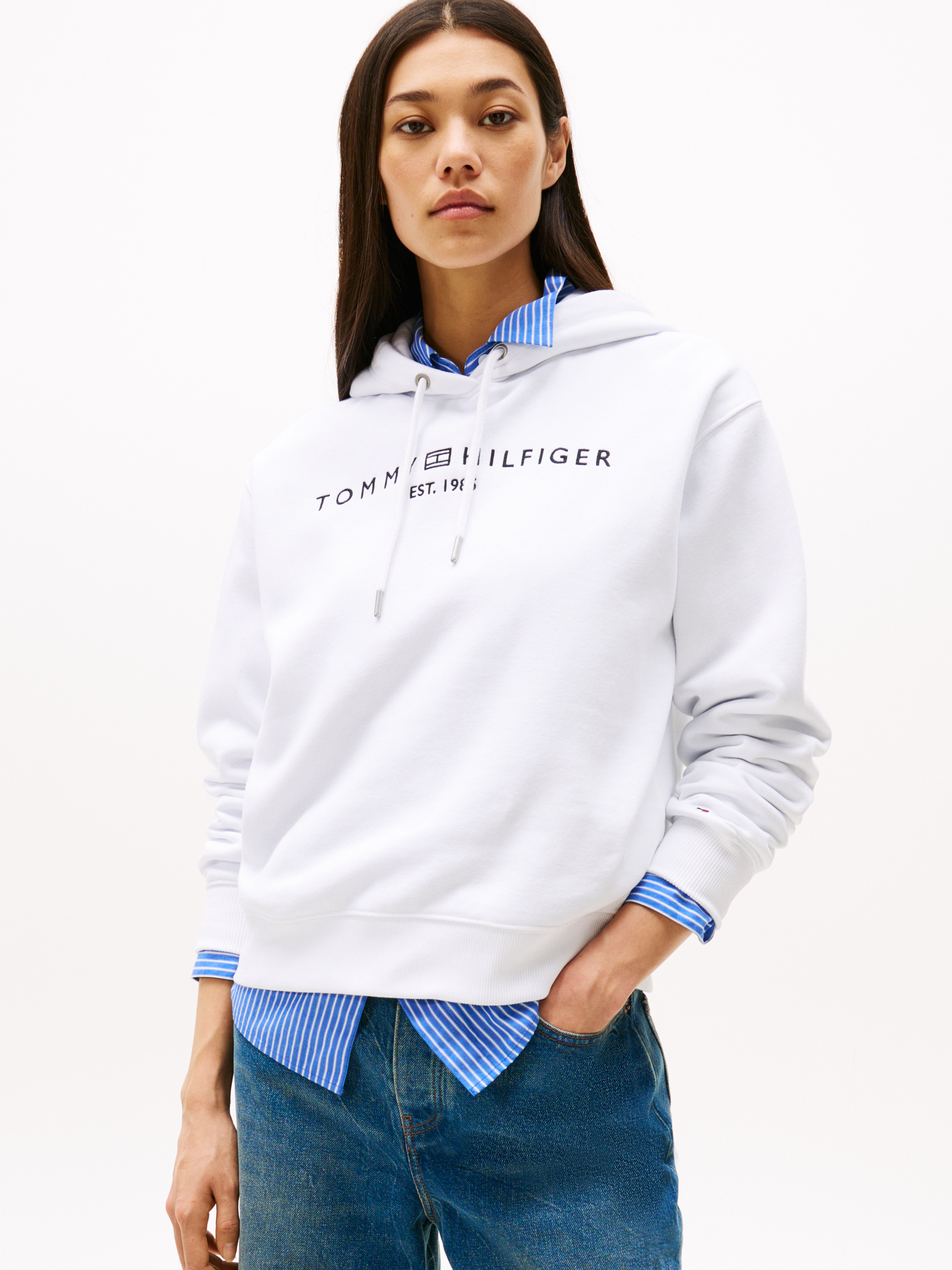 Logo Embroidery Hoodie