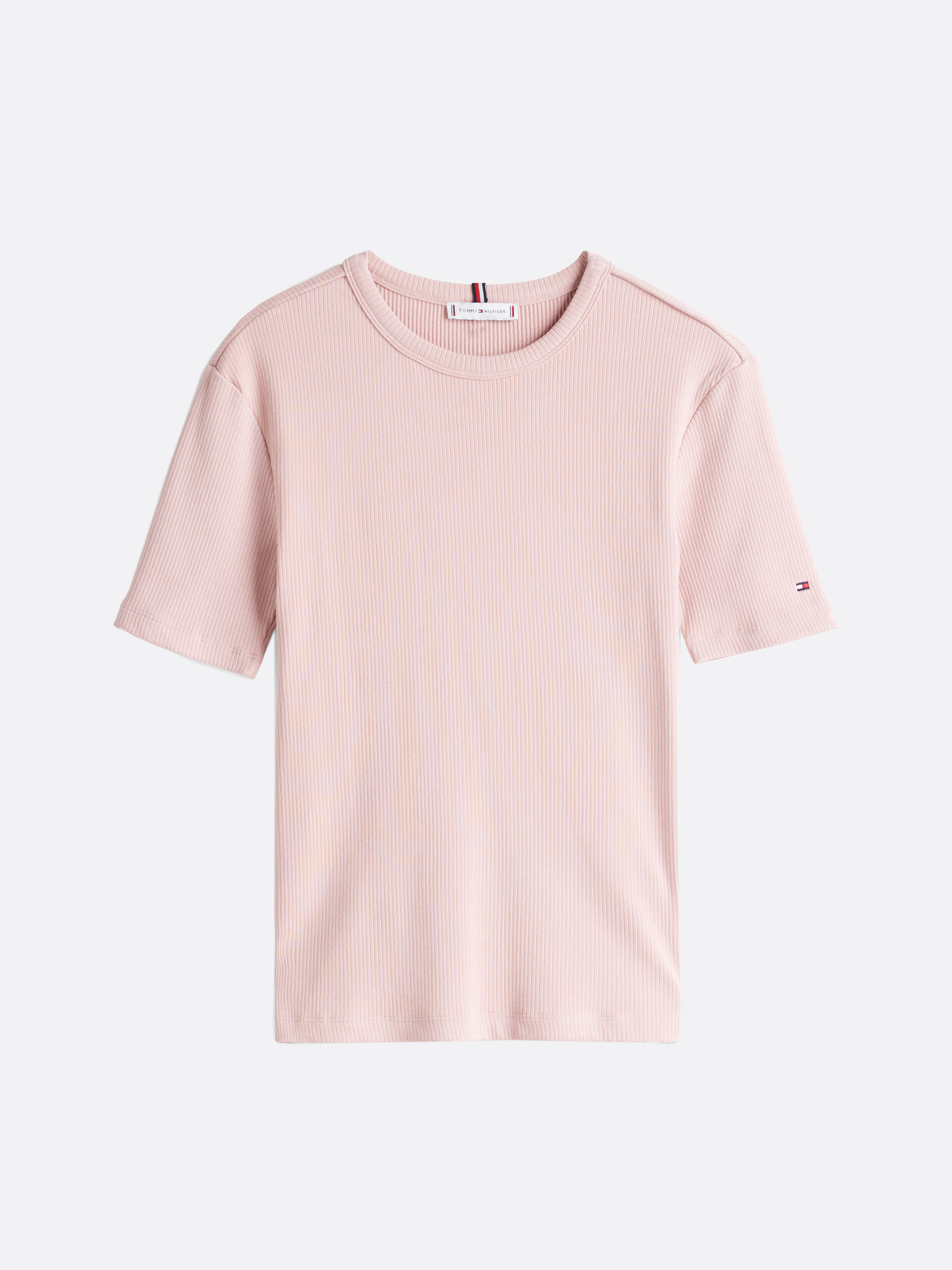 Ribbed Slim T-Shirt | T-Shirts | Tommy Hilfiger